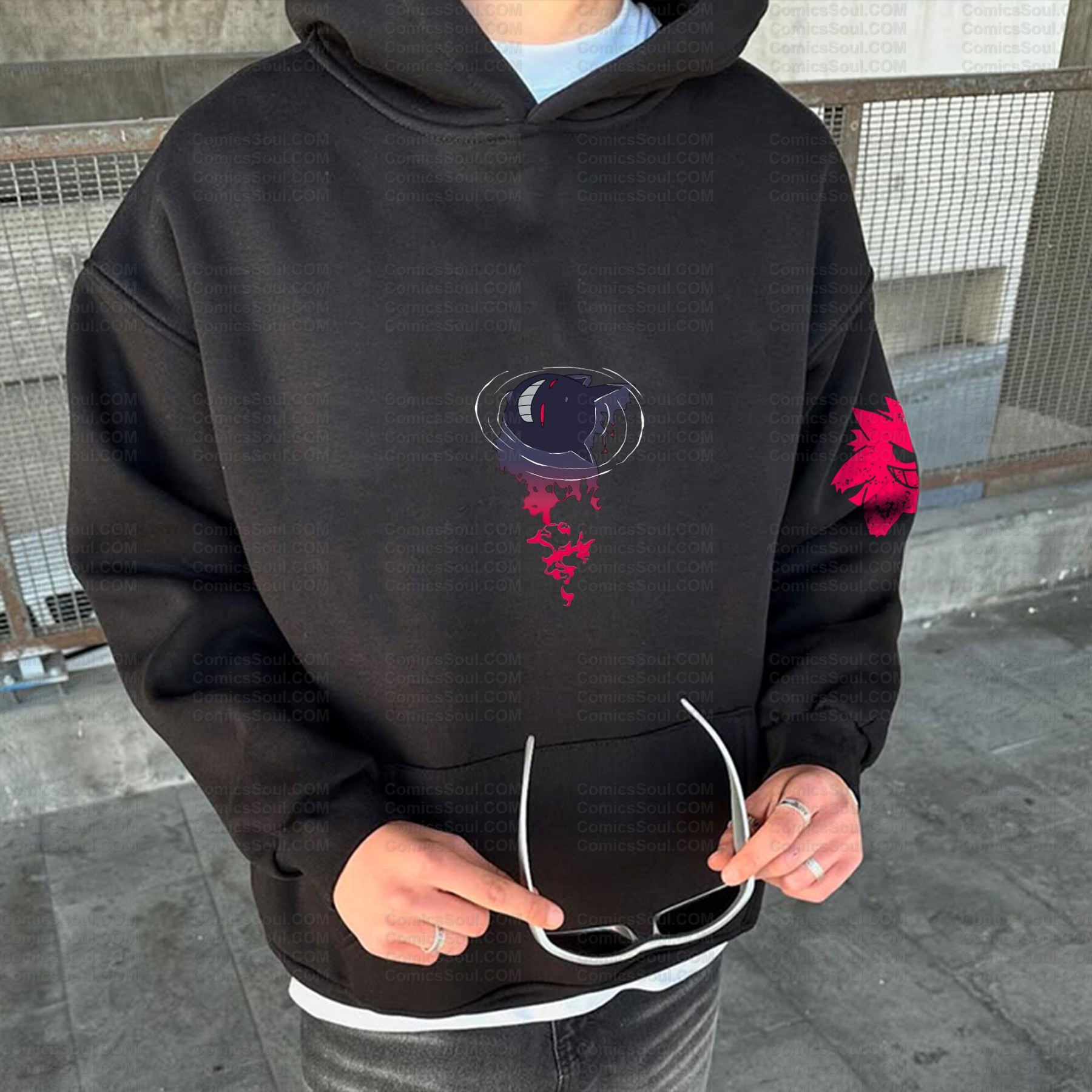 Unisex Graphic Streetwear Vintage Plush Hoodie