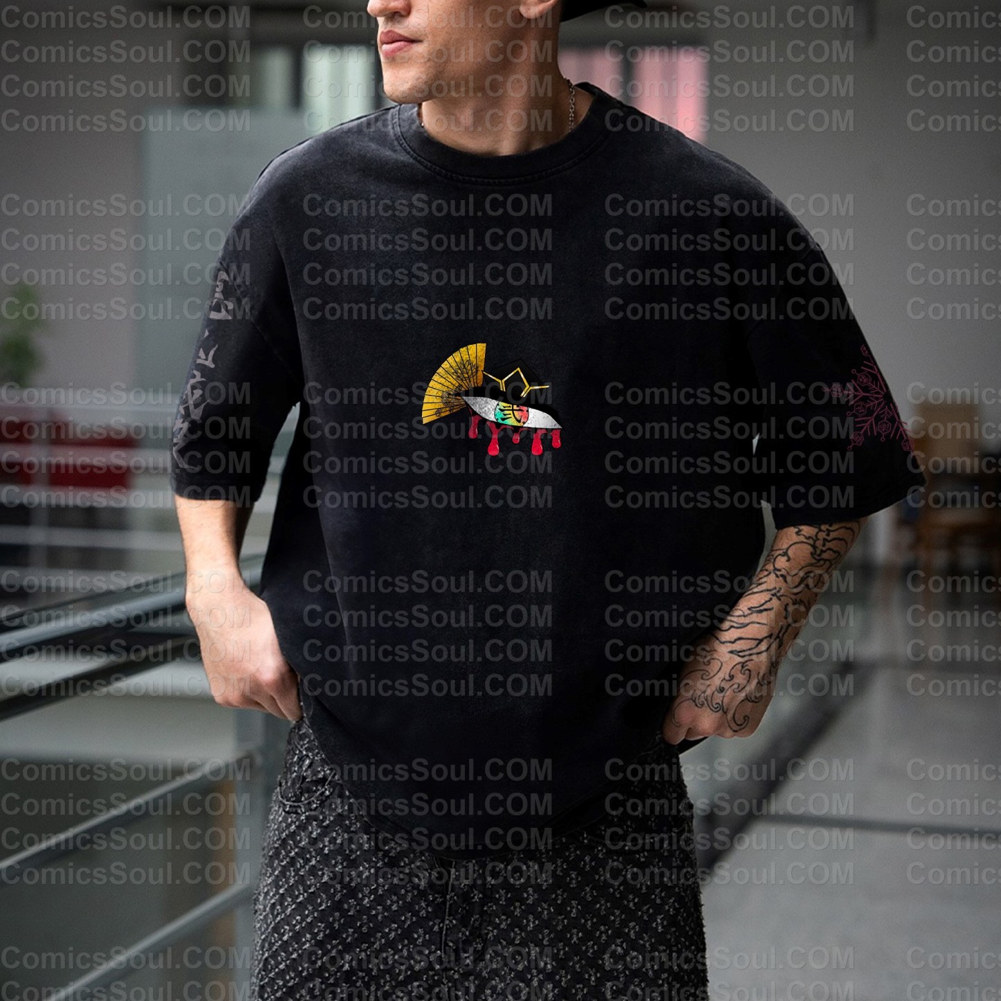 Unisex Anime Inspired Vintage T-Shirt| KNY