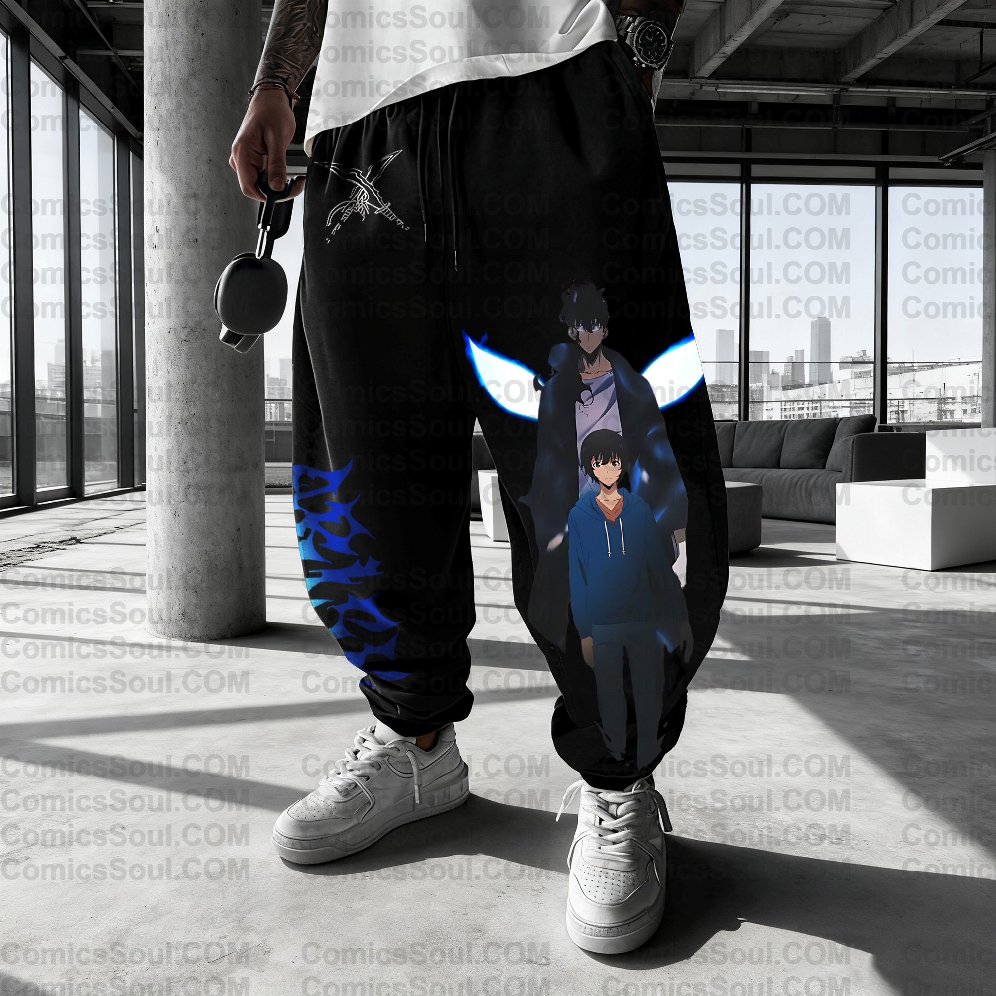 Unisex Anime Inspired Vintage Plush Pants