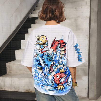 "Pokémon" Anime Inspired Vintage T-Shirt