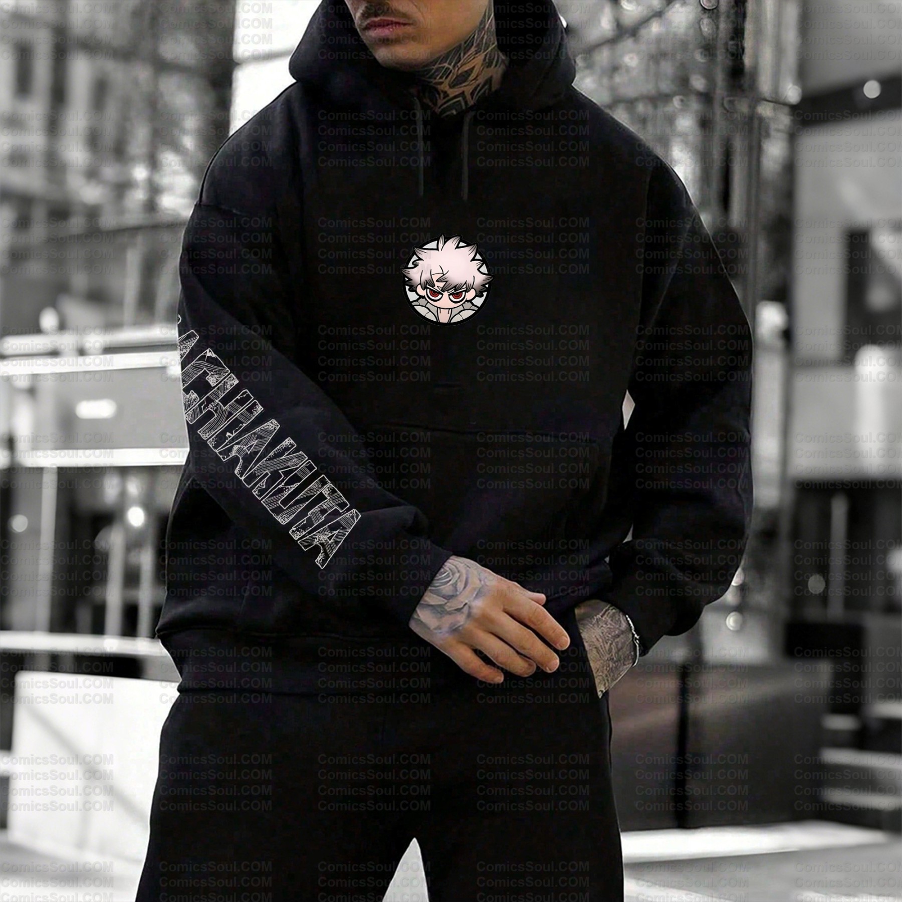 Unisex Graphic Streetwear Vintage Plush Hoodie