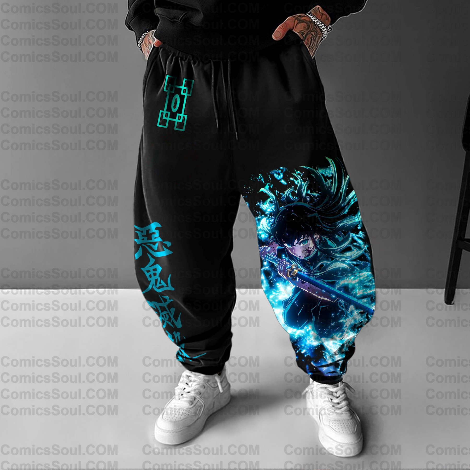 Unisex “ Demon Slayer” Casual Streetwear Pants