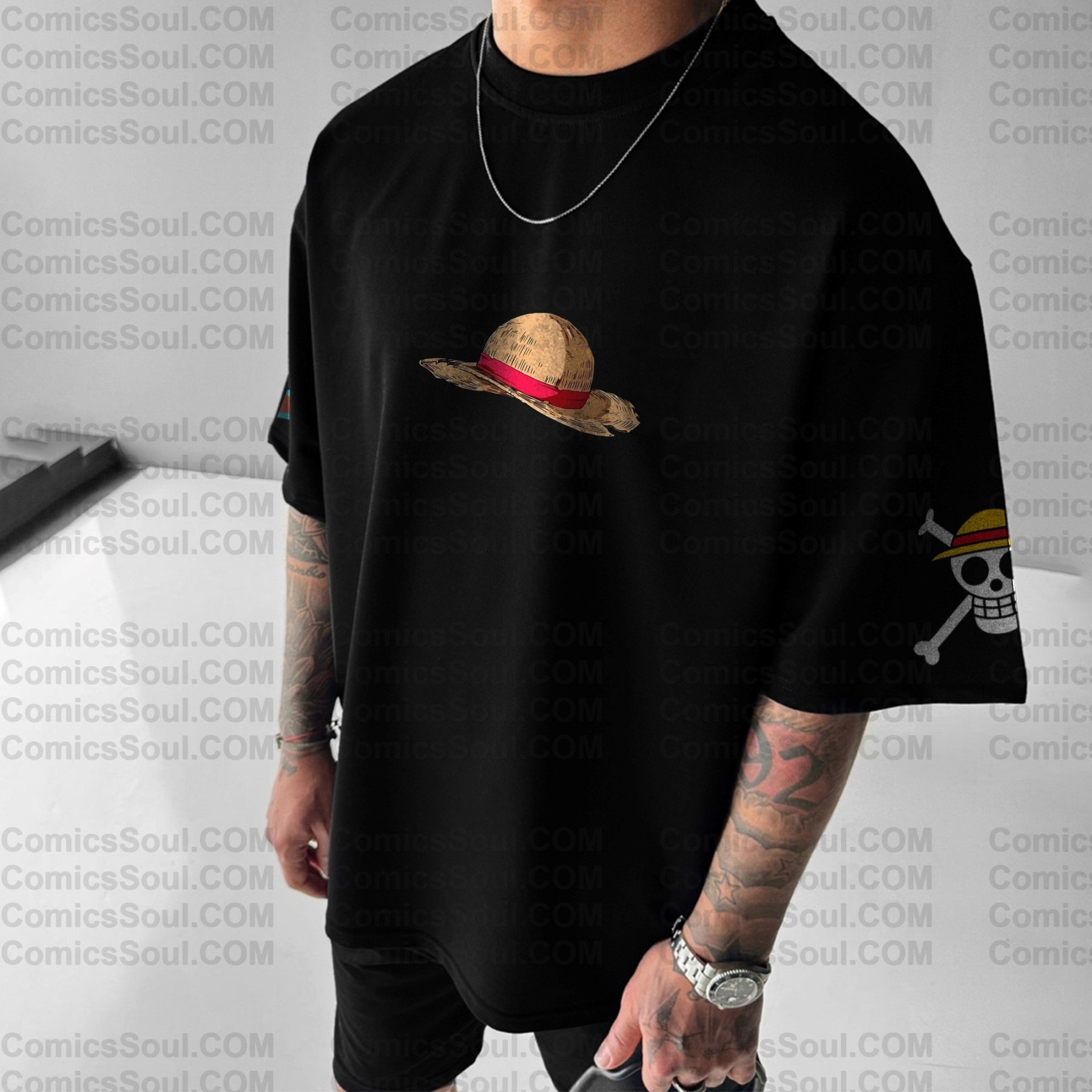 Unisex Anime Inspired Vintage T-Shirt