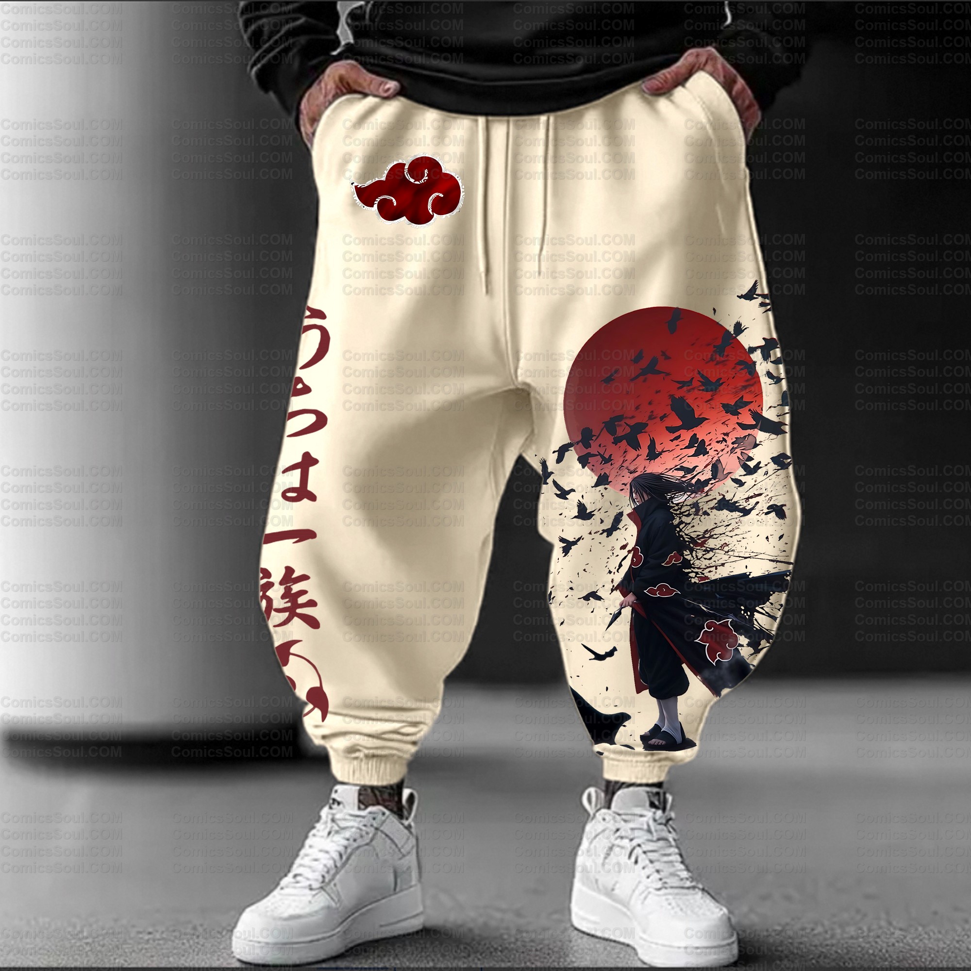 Unisex Anime Inspired Vintage Plush Pants