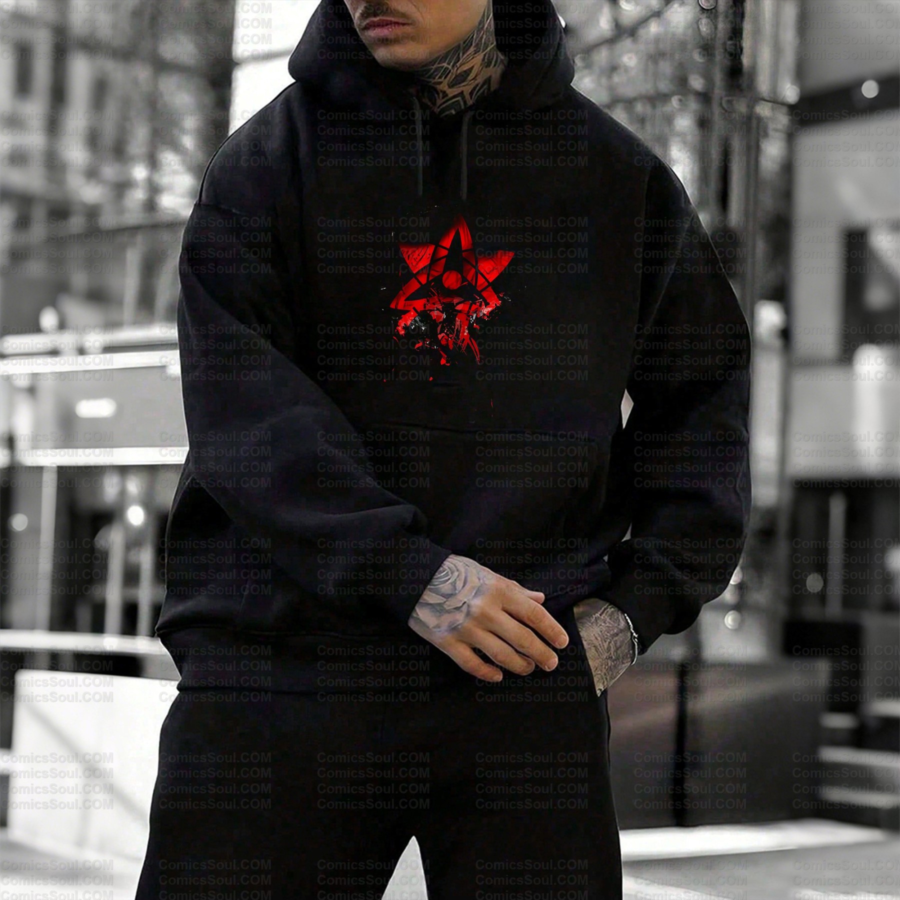 Unisex Graphic Streetwear Vintage Plush Hoodie