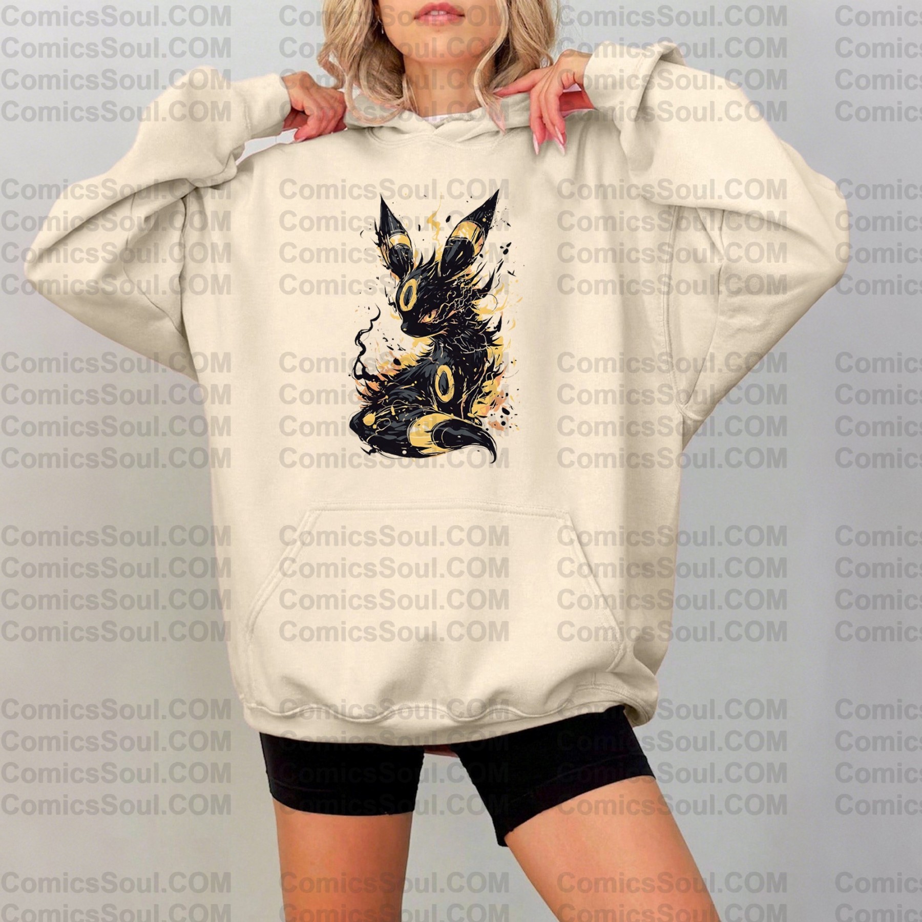 ‘’Pokémon " Anime Inspired Vintage Hoodie