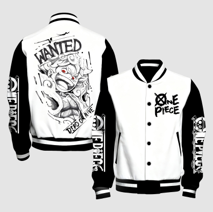 Unisex Vintage Anime Graphic Jacket