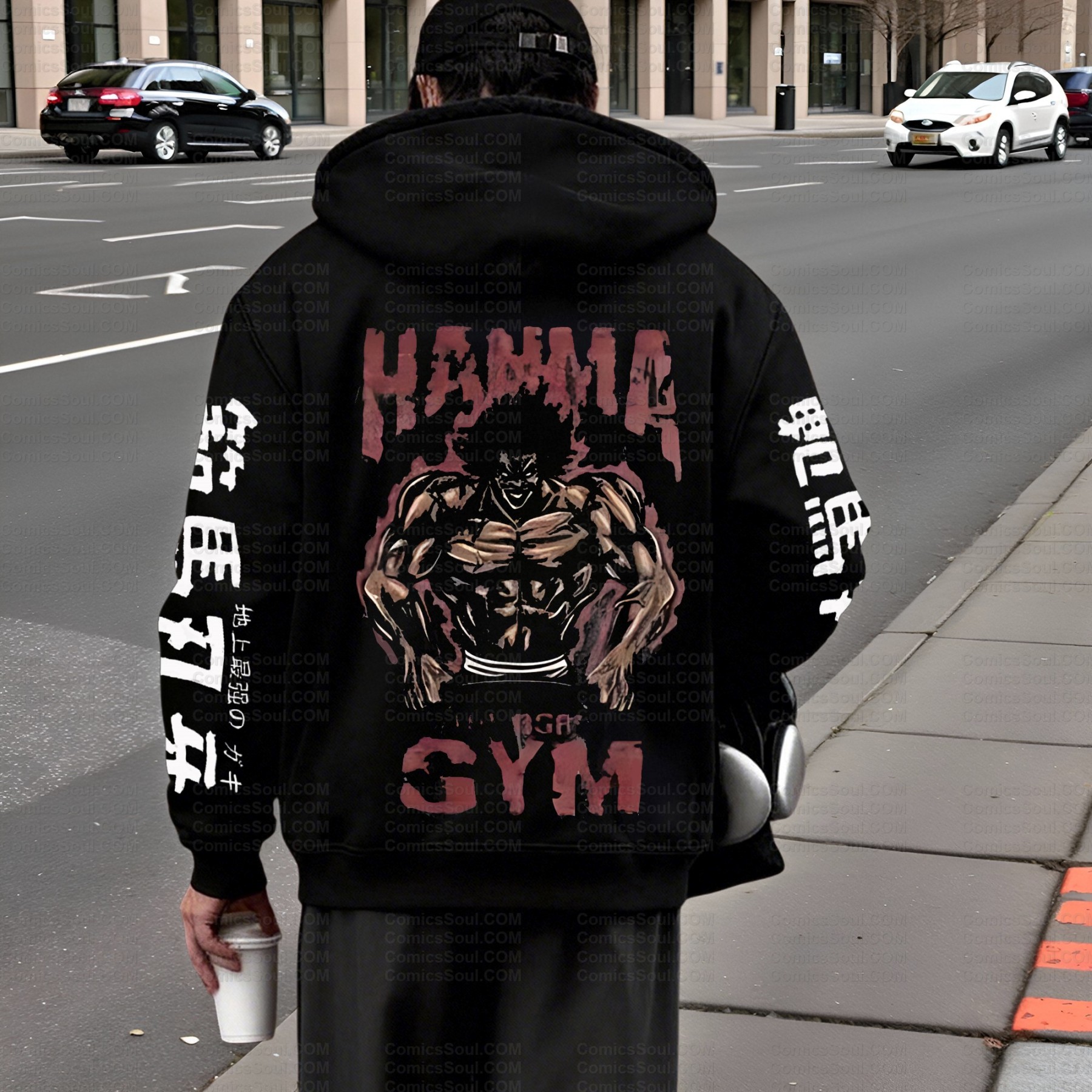 Unisex Graphic Streetwear Vintage Zipper Cardigan Plush Hoodie