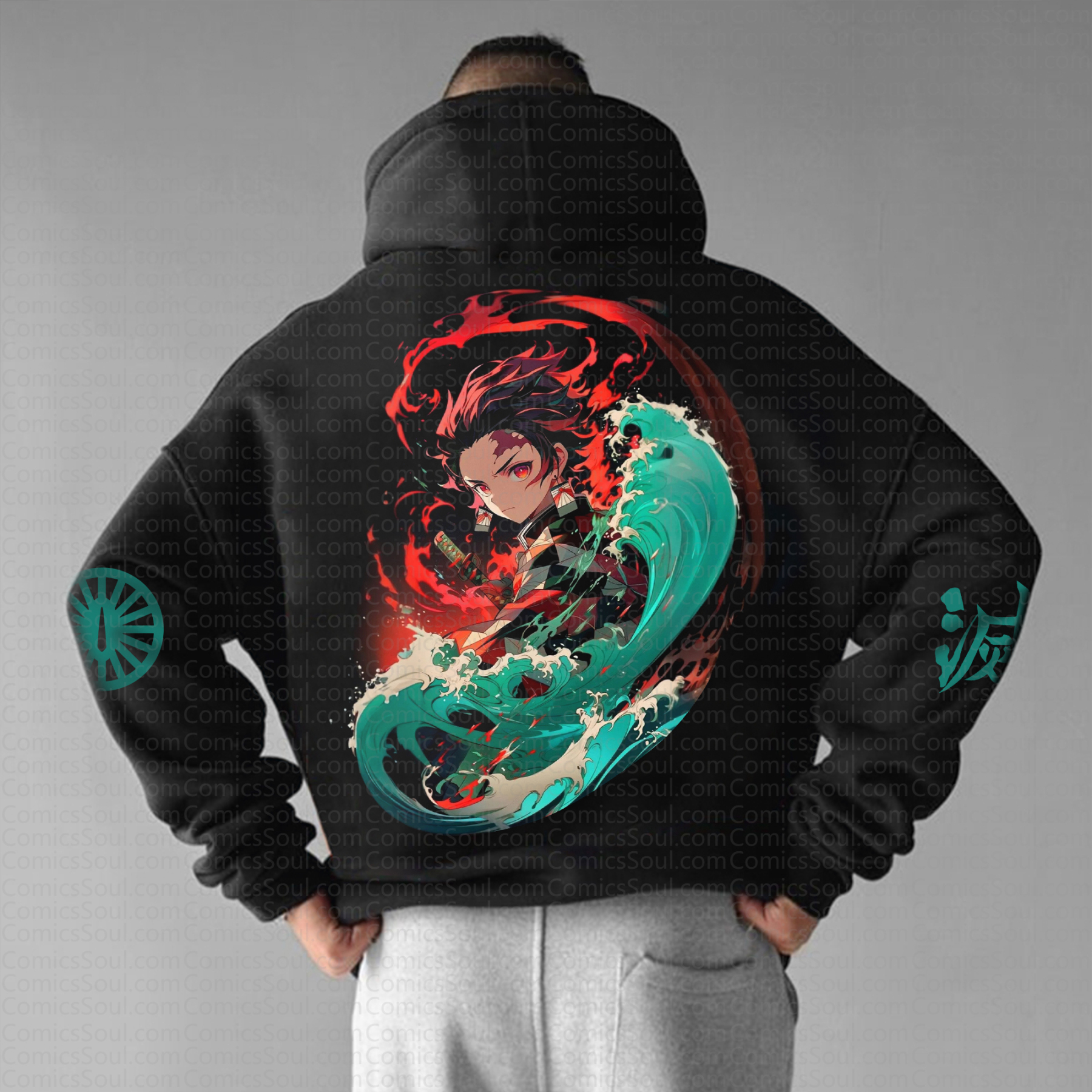 Unisex “ Demon slayer ” Graphic Streetwear Vintage Hoodie