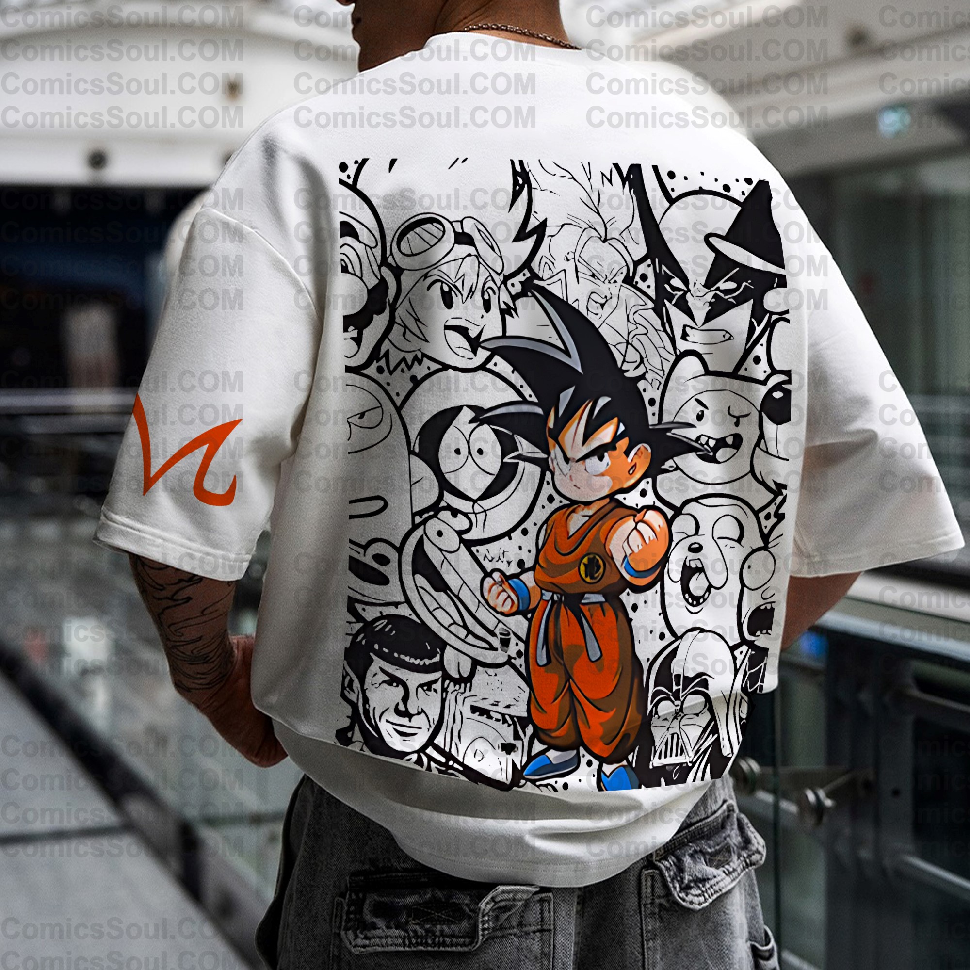 Unisex Anime Inspired Vintage T-Shirt