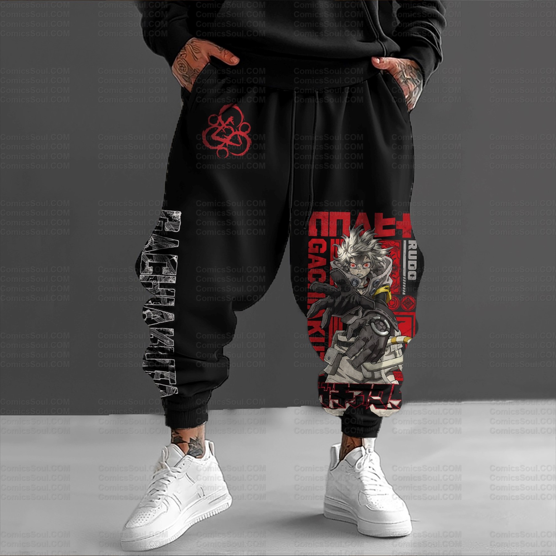 Unisex Anime Inspired Vintage Plush Pants