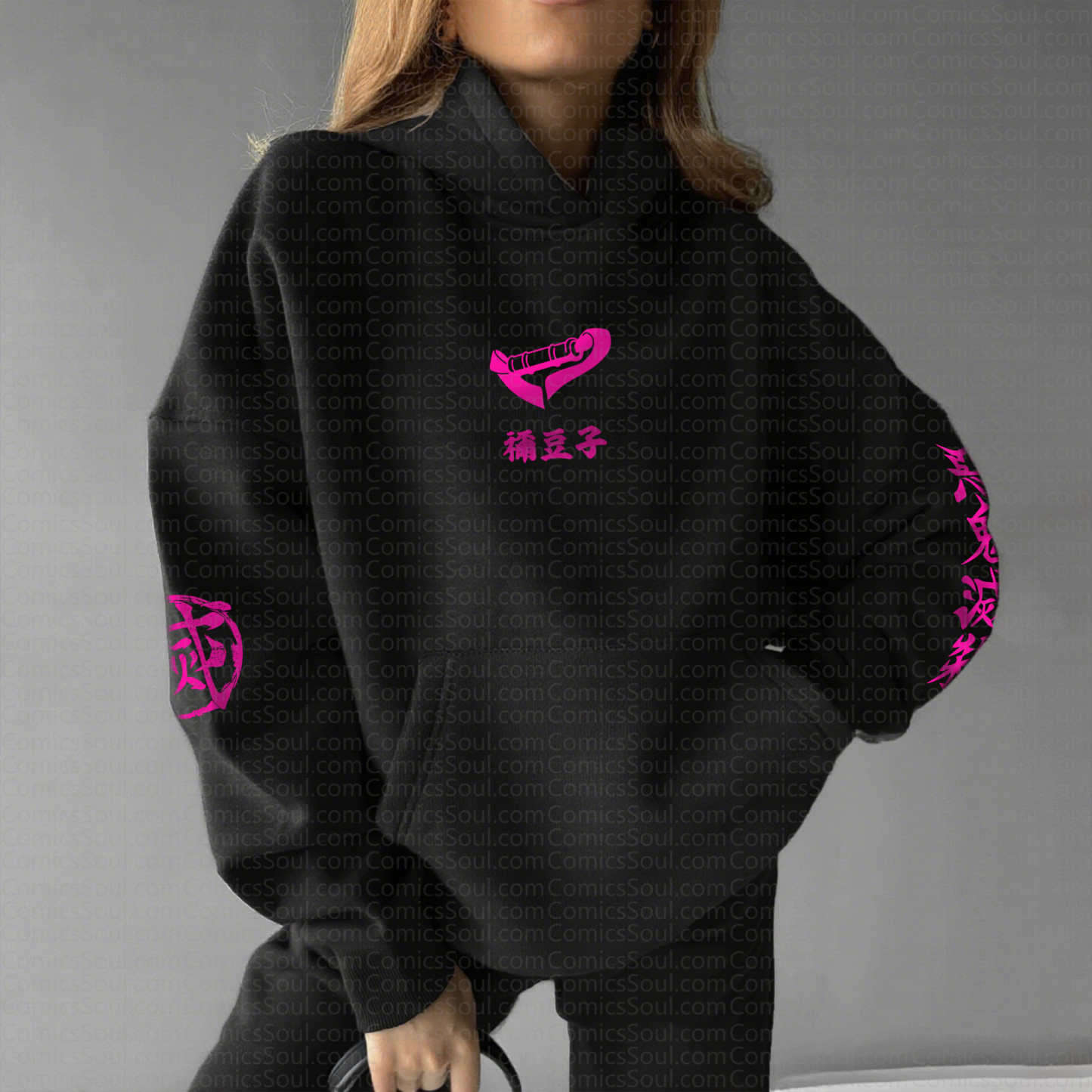 " Demon Slayer " Anime Inspired Vintage Hoodie