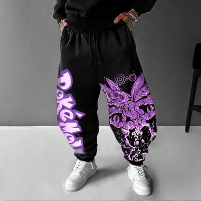Unisex Casual Anime Streetwear Pants