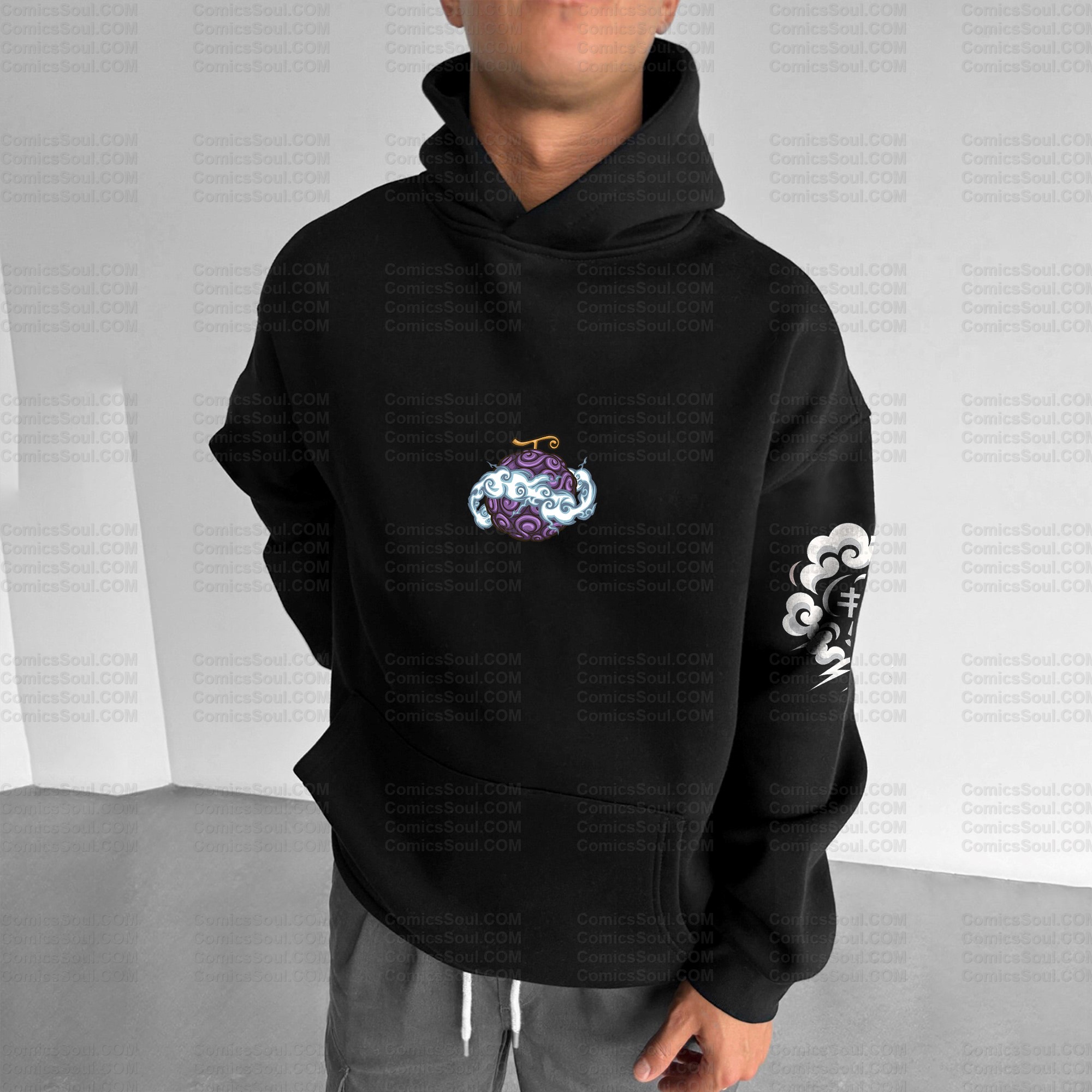 Unisex Graphic Streetwear Vintage Plush Hoodie