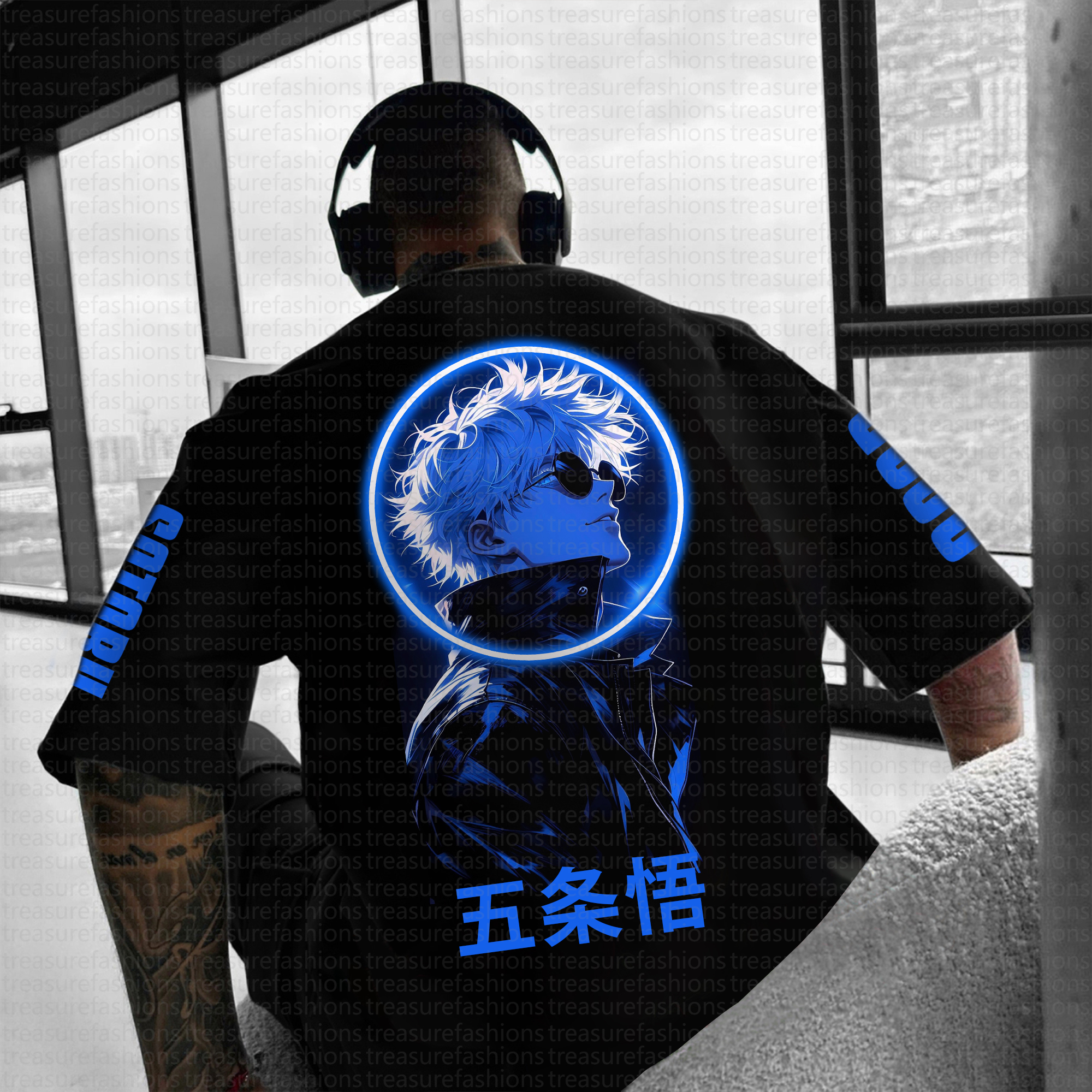Unisex  " Jujutsu Kaisen " Anime Inspired Vintage T-Shirt