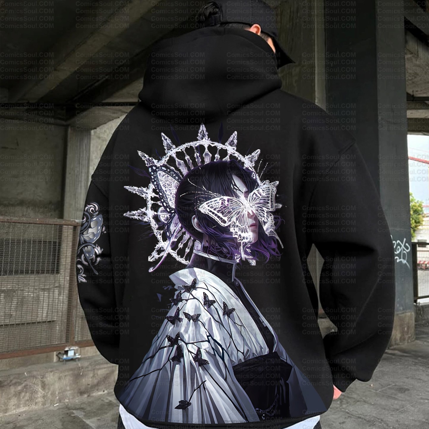 Unisex Graphic Streetwear Vintage Plush Hoodie