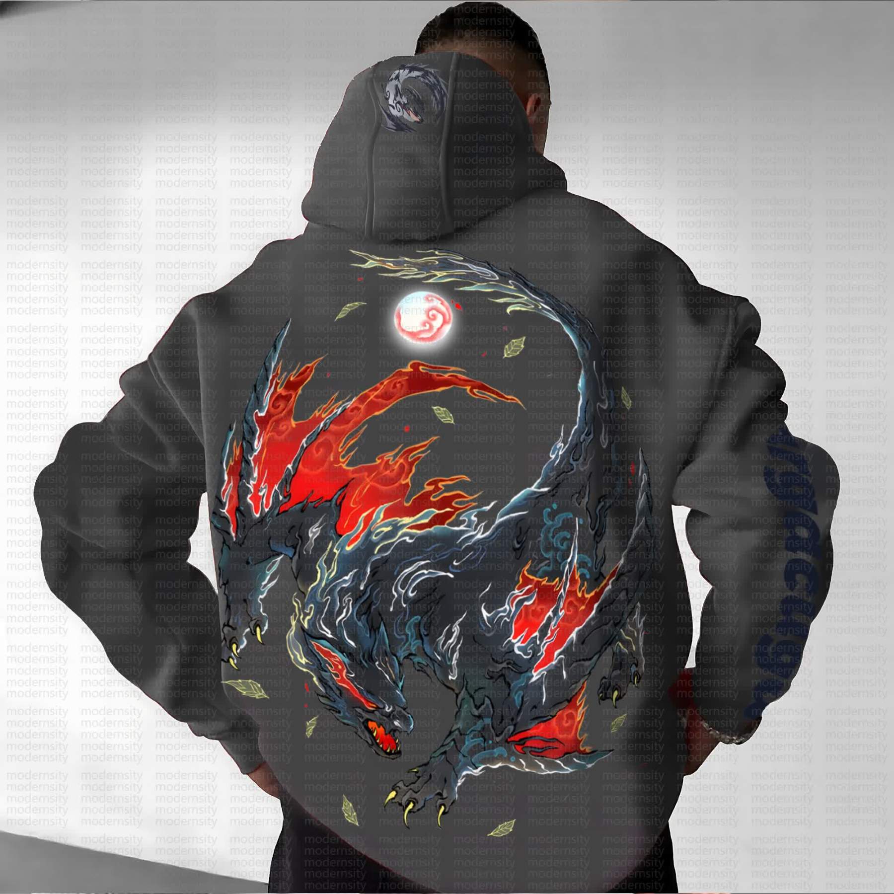 Unisex Oversized Anime Print Hoodie | One Piece