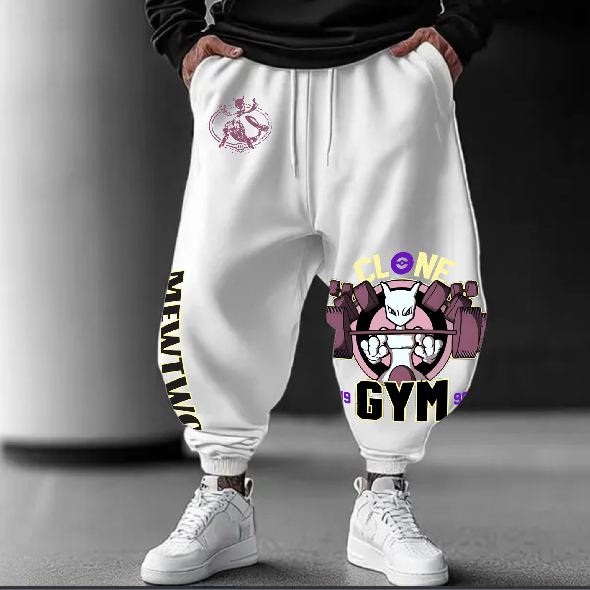 Unisex  “Pokémon” Casual Anime Streetwear Pants