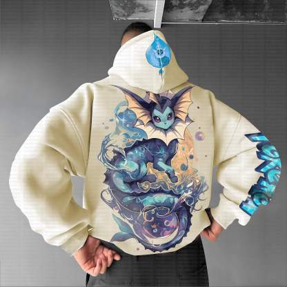 Unisex “Pokémon” Anime Graphic Streetwear Vintage Hoodie