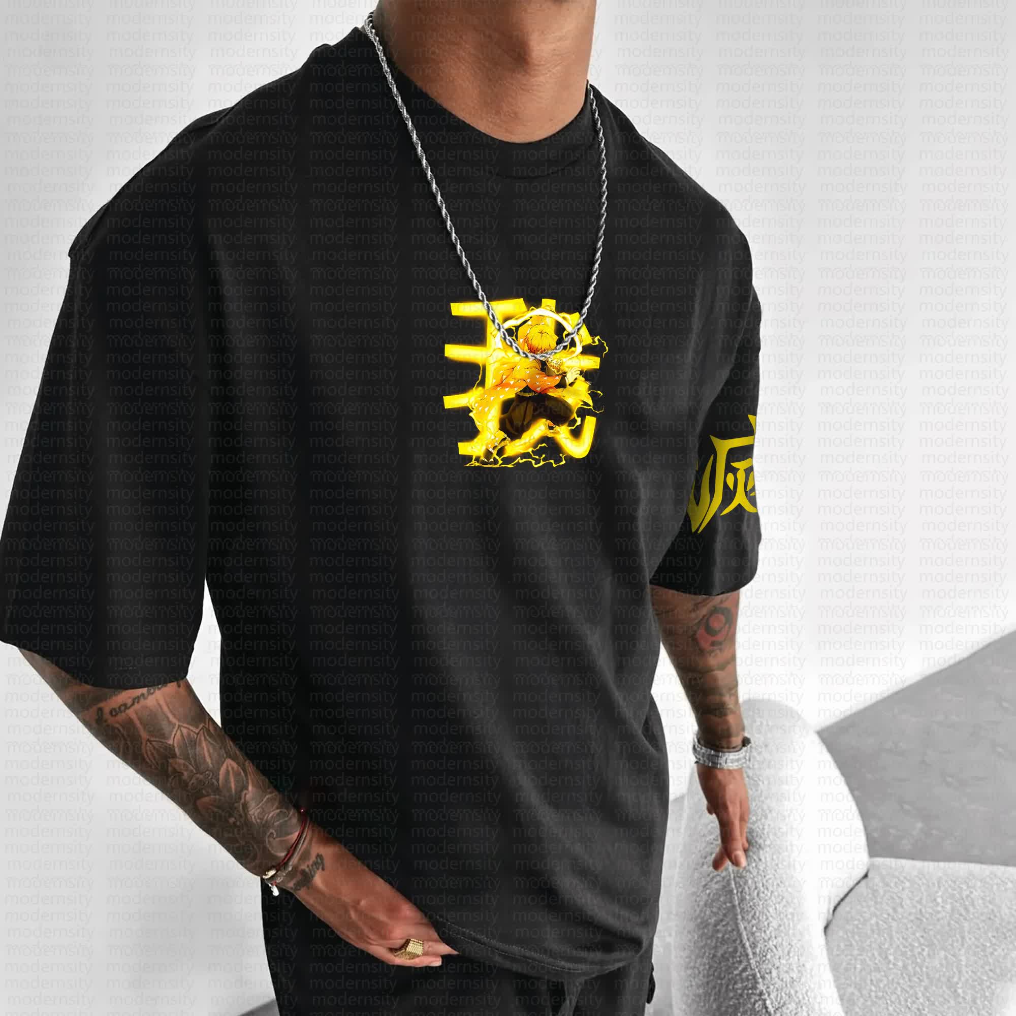 Unisex Anime Inspired Vintage T-Shirt丨Demon Slayer