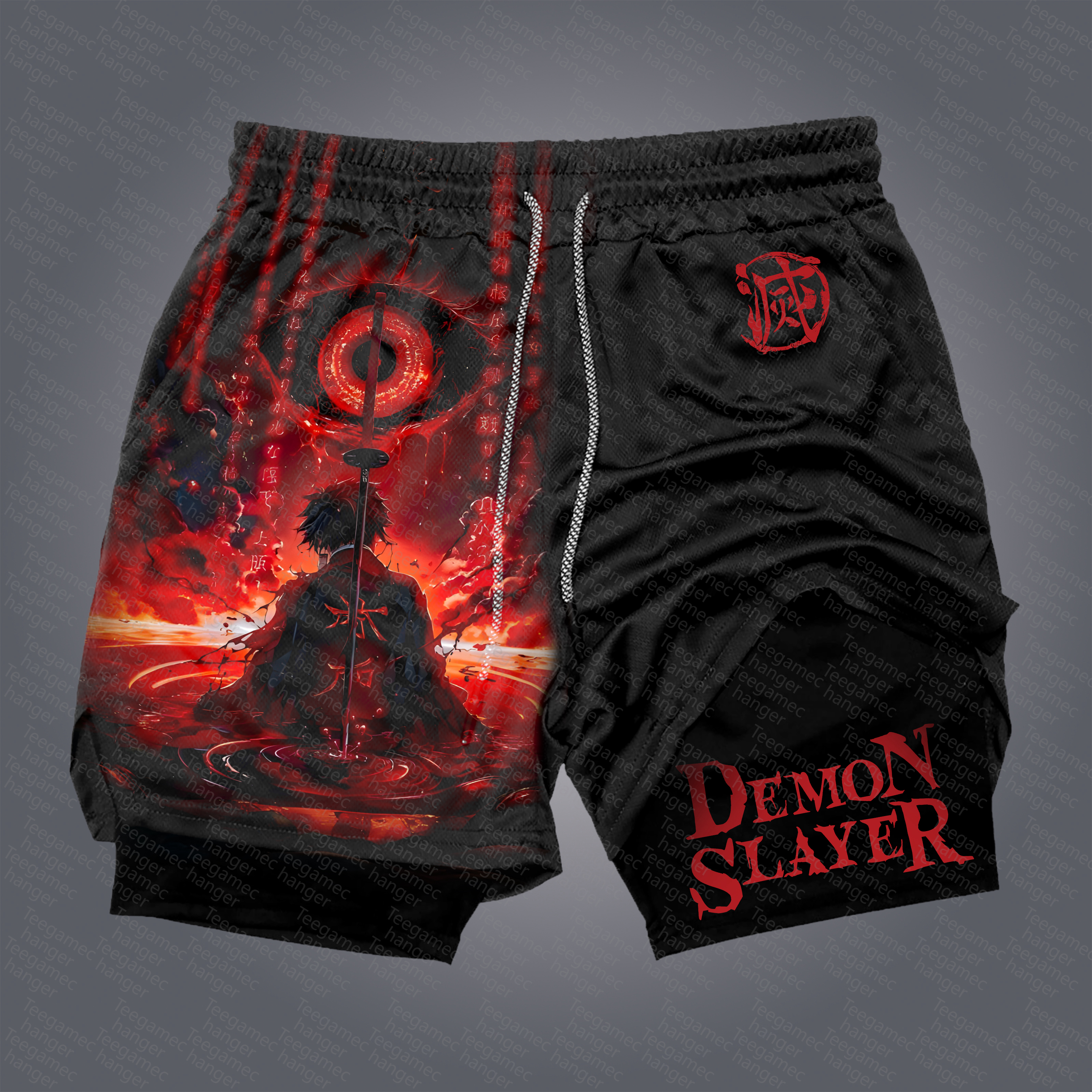 Unisex  Casual Anime Streetwear Shorts