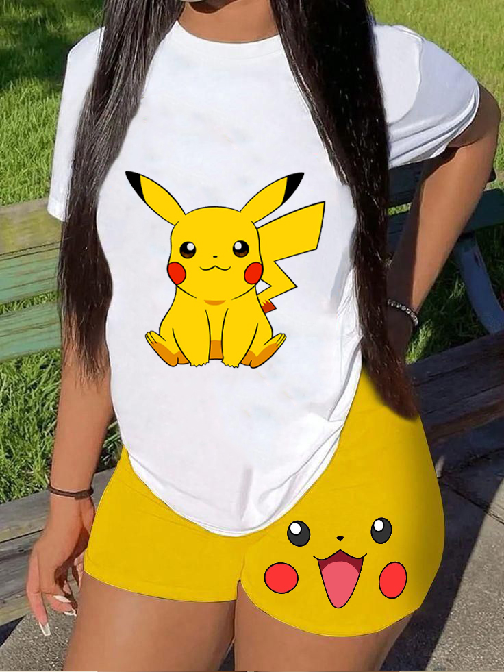 Unisex "Pokémon" Anime Inspired Vintage T-Shirt