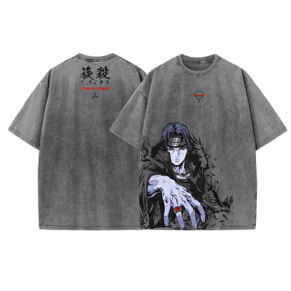Unisex  "NARUTO" Anime Inspired Vintage T-Shirt