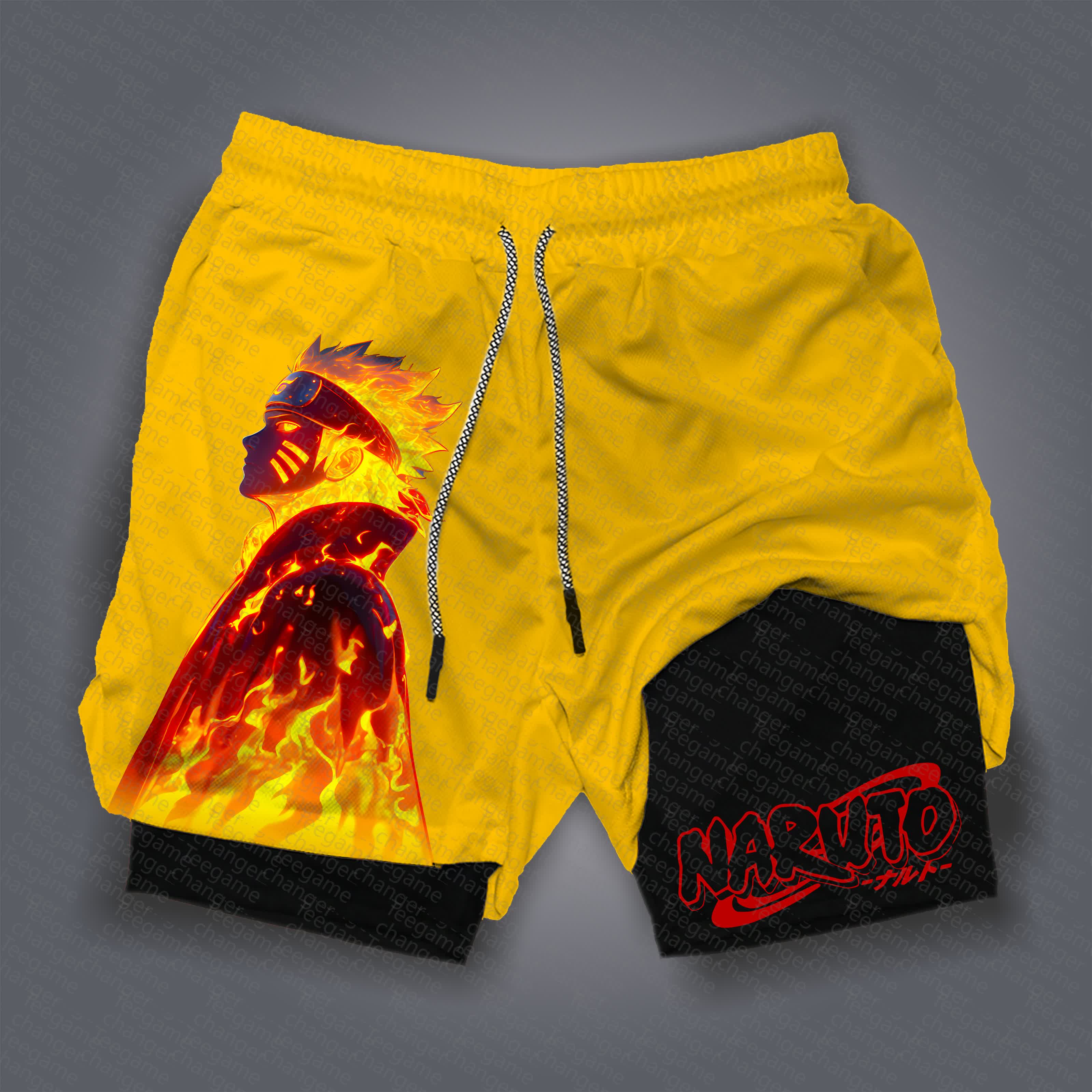 Unisex  “NARUTO” Casual Anime Streetwear Shorts