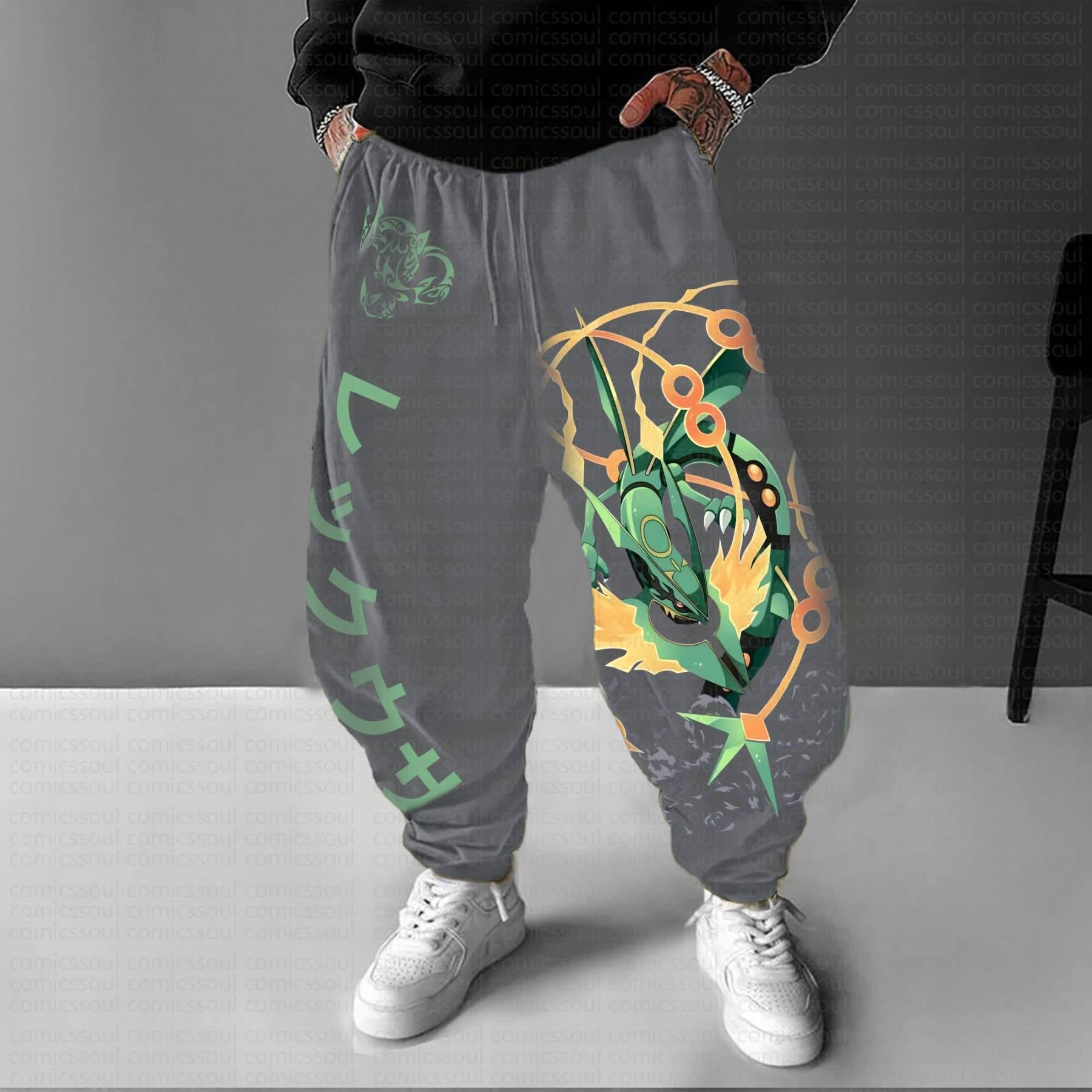 Unisex “Pokémon” Casual Anime Streetwear Pants