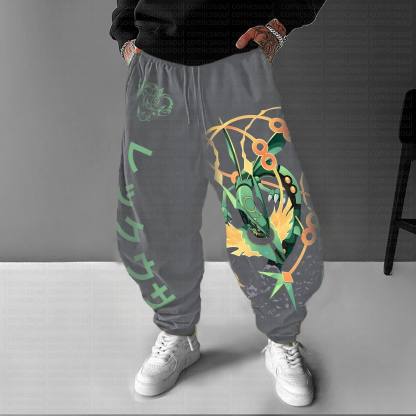 Unisex  “Pokémon” Casual Anime Streetwear Pants