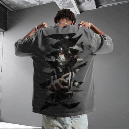 Unisex  "Demon Slayer" Anime Inspired Vintage T-Shirt