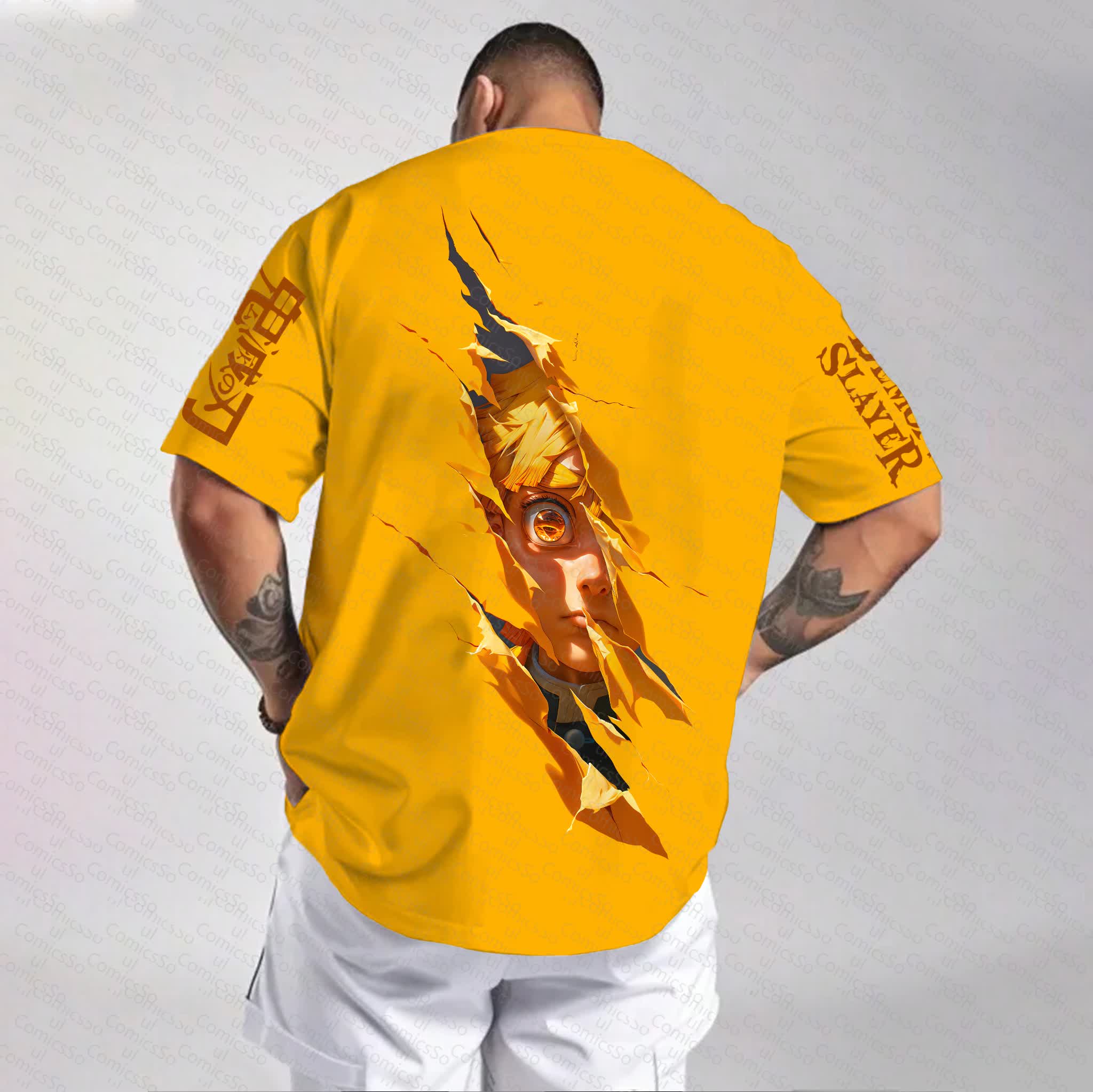 Unisex  "Demon Slayer" Anime Inspired Vintage T-Shirt