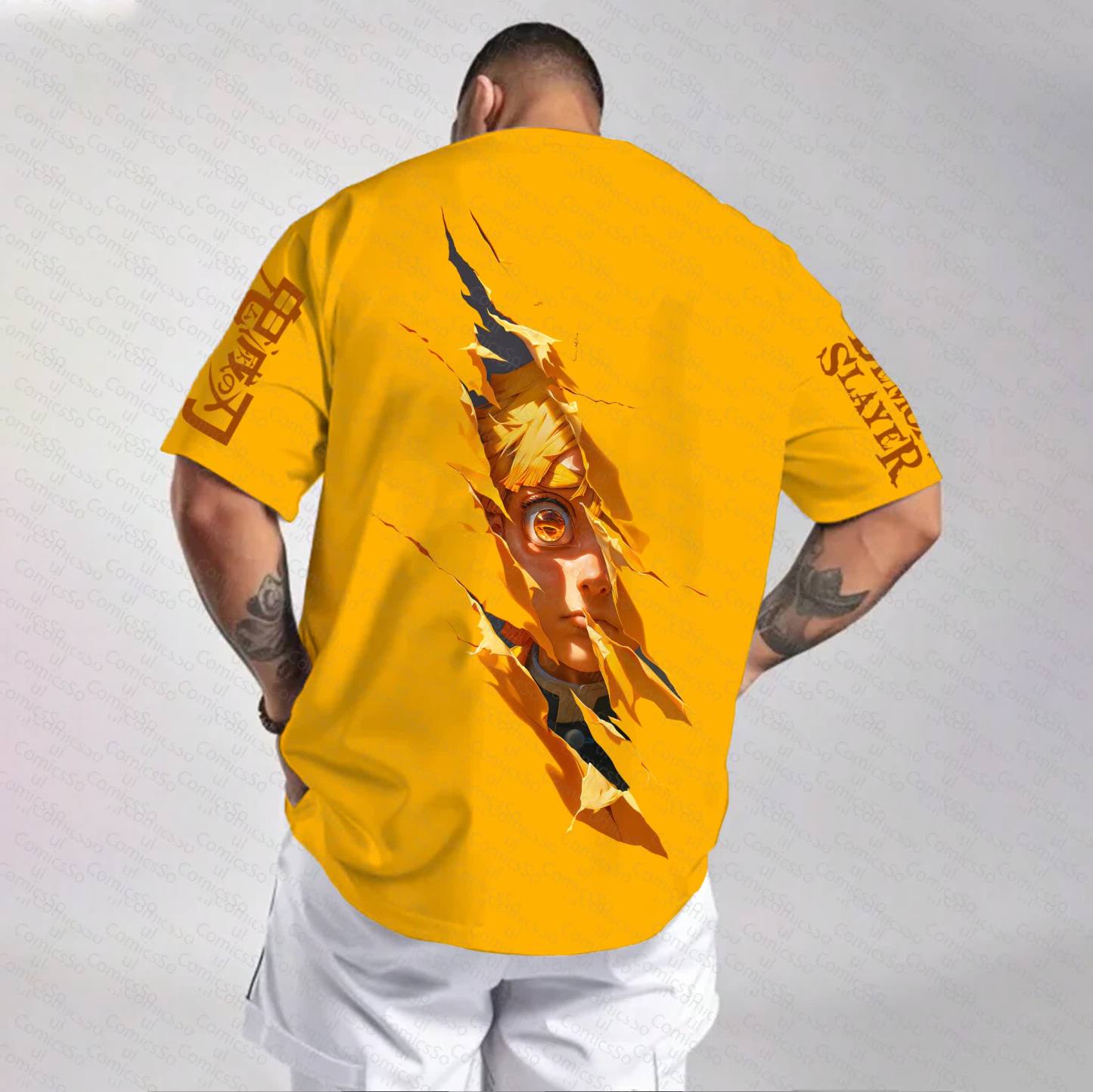 Unisex Anime Inspired Vintage T-Shirt