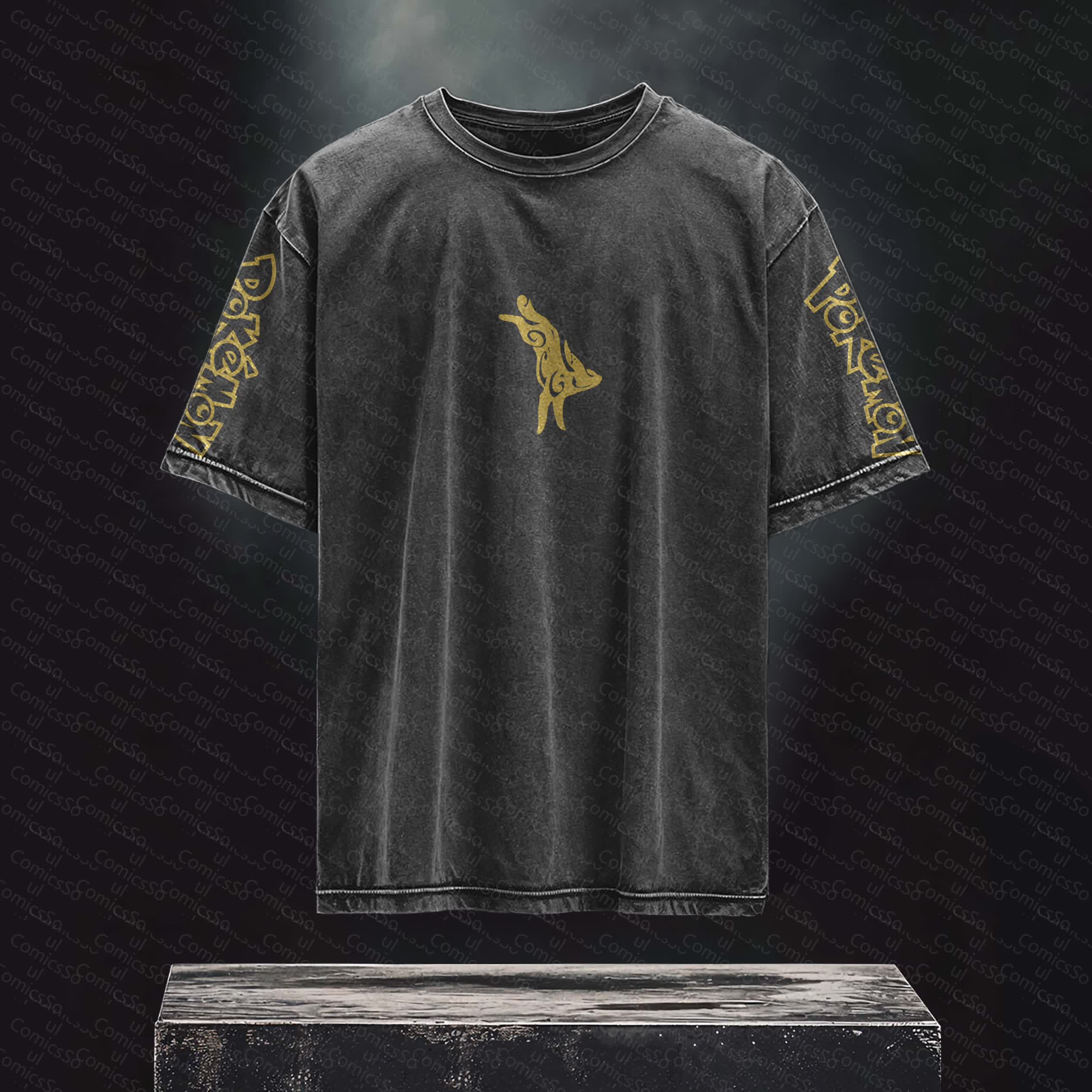 Unisex Anime Inspired Vintage T-Shirt丨 Pokémon