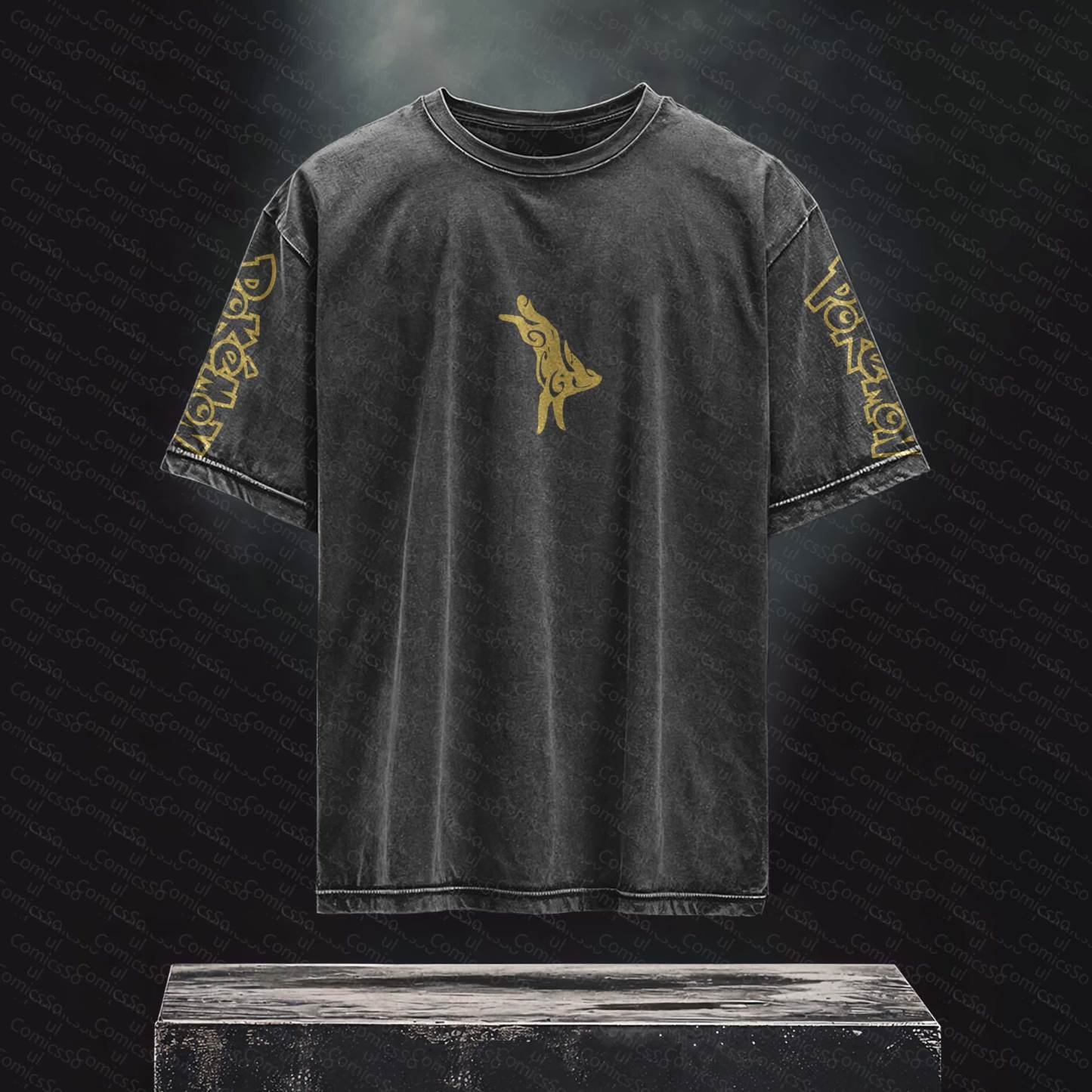 Unisex Anime Inspired Vintage T-Shirt丨 Pokémon