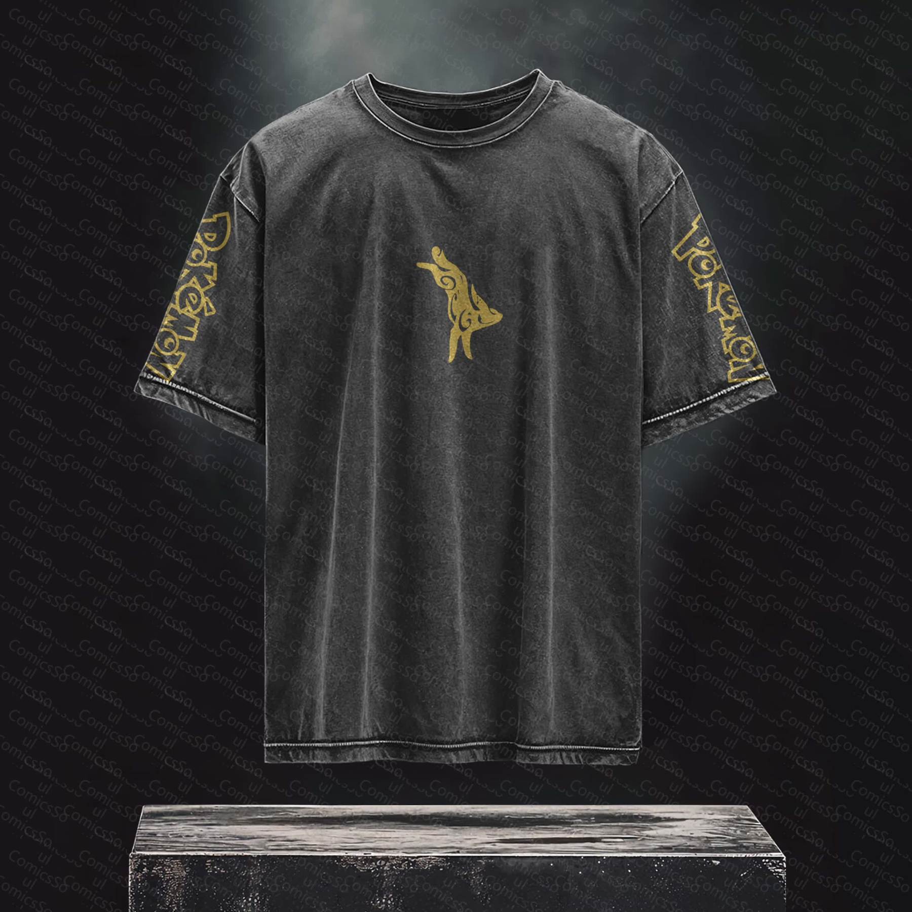 Unisex Anime Inspired Vintage T-Shirt丨 Pokémon