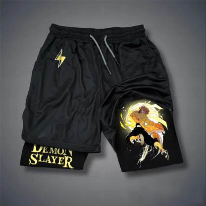 Unisex Casual Anime Streetwear Shorts 丨Demon Slayer