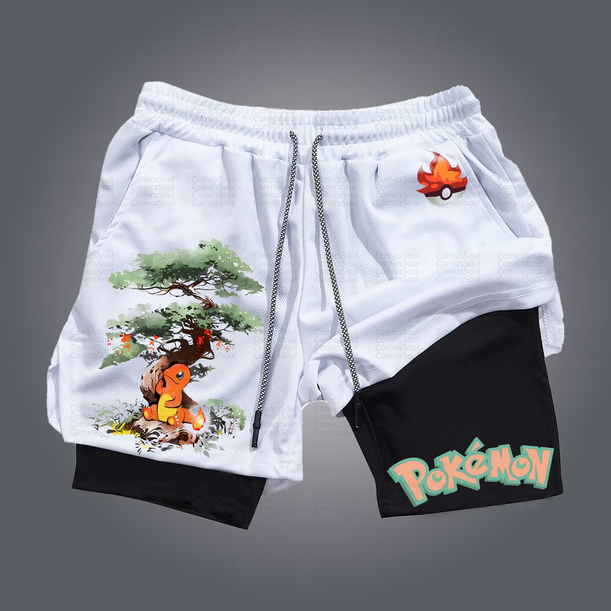 Unisex Casual Anime Streetwear Shorts 丨Pokémon