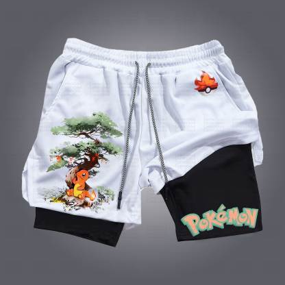 Unisex Casual Anime Streetwear Shorts 丨Pokémon