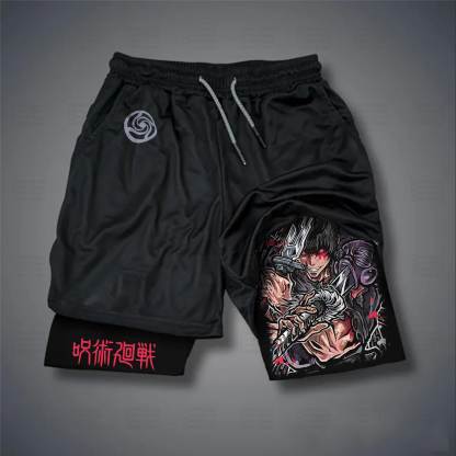 Unisex Casual Anime Streetwear Shorts 丨Jujutsu Kaisen