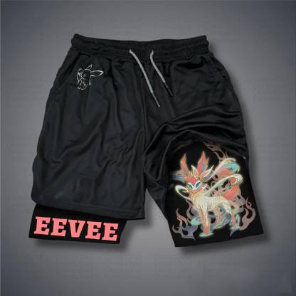 Unisex Casual Anime Streetwear Shorts 丨Pokémon