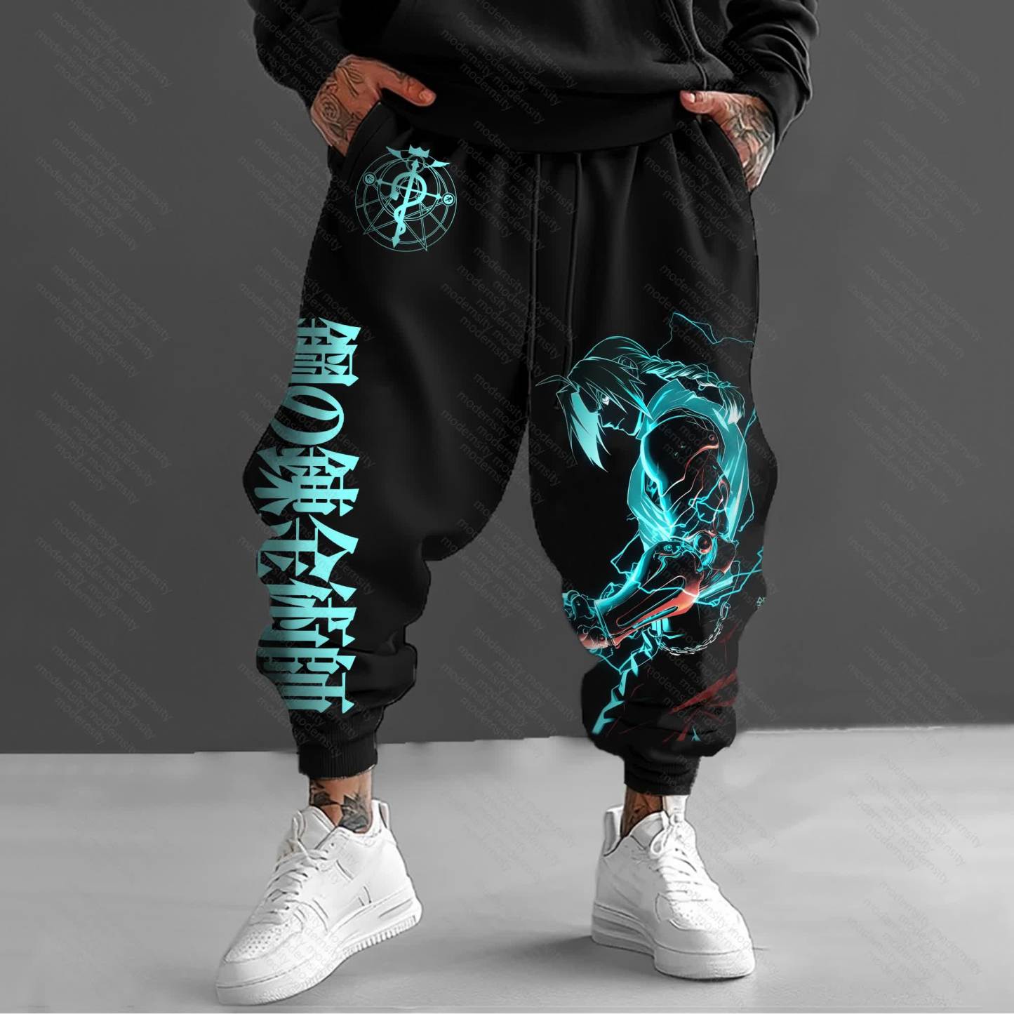 Unisex “Fullmetal Alchemist” Casual Anime Streetwear Pants