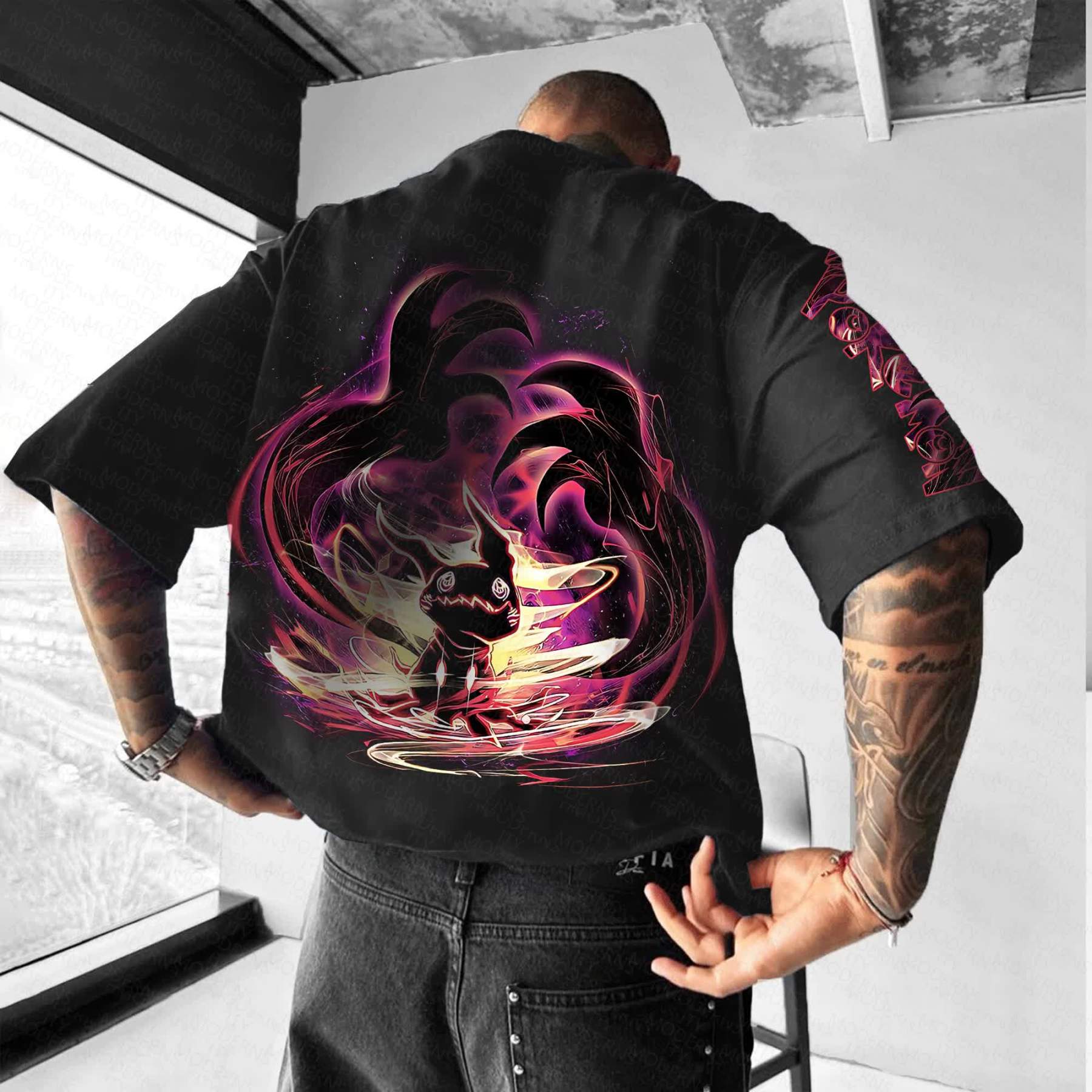 Unisex Anime Inspired Vintage T-Shirt