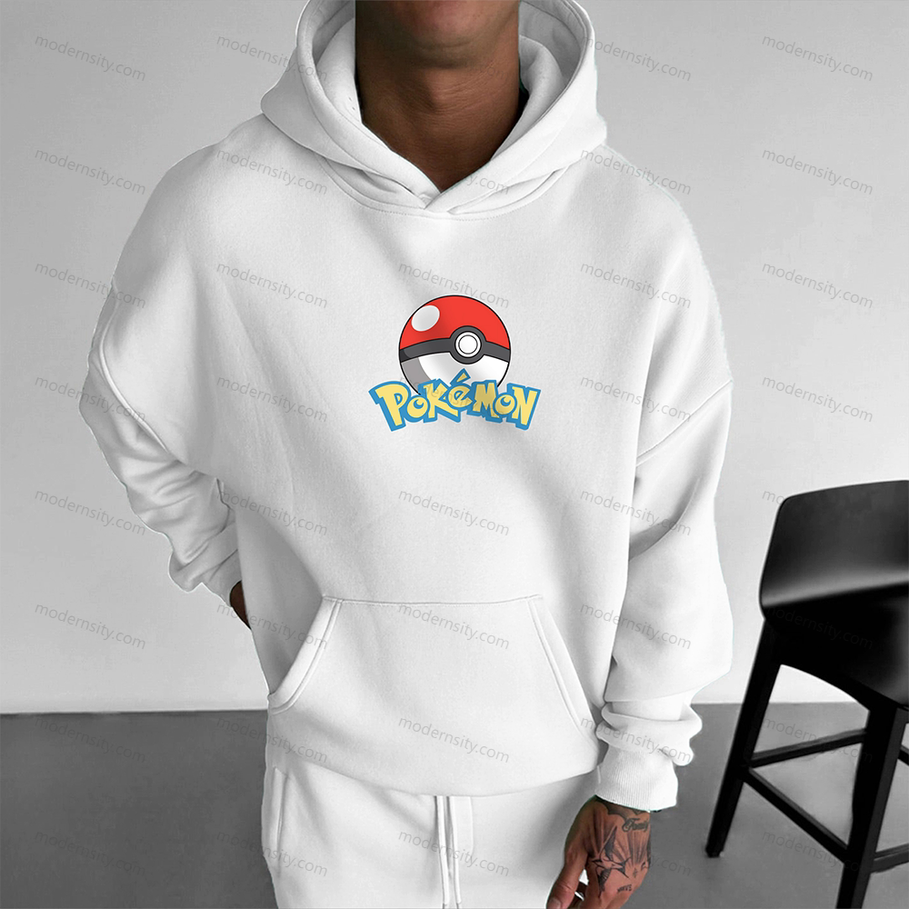 Unisex “Pokémon” Anime Graphic Streetwear Vintage Hoodie