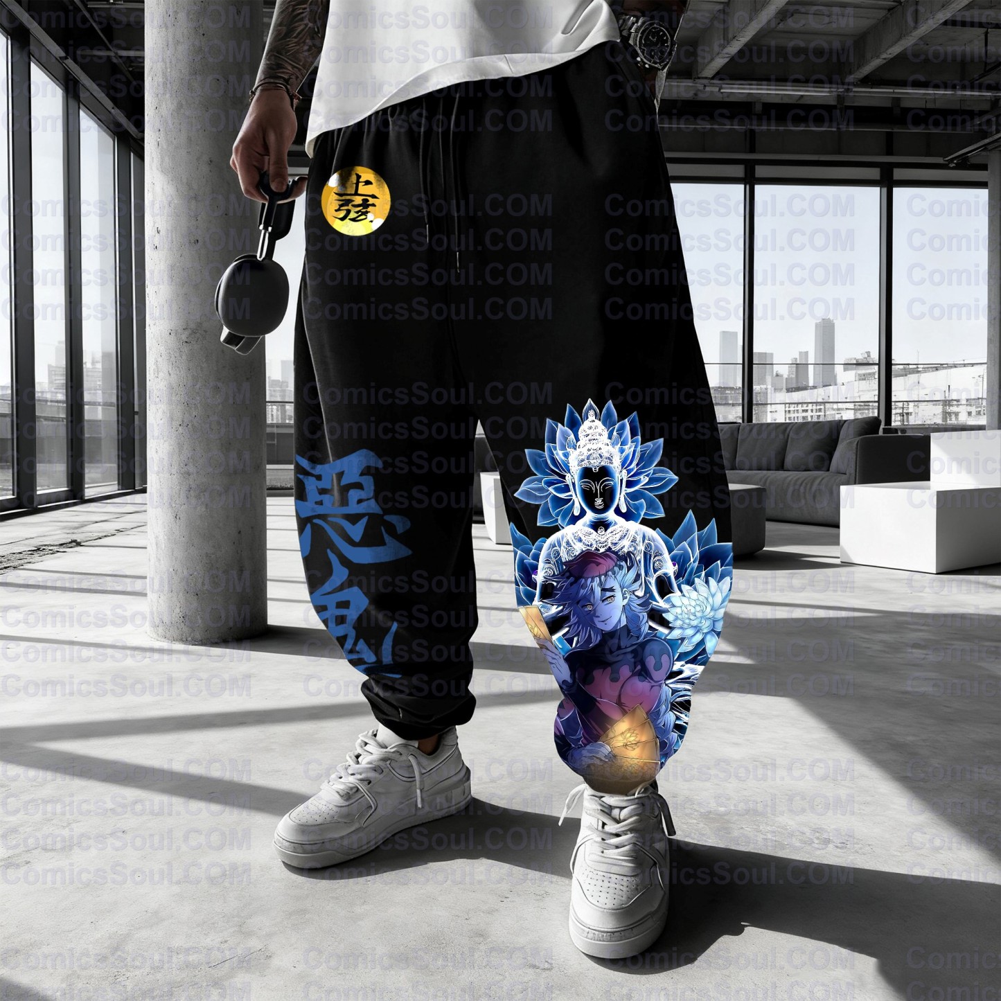 Unisex Casual Anime Streetwear Pants