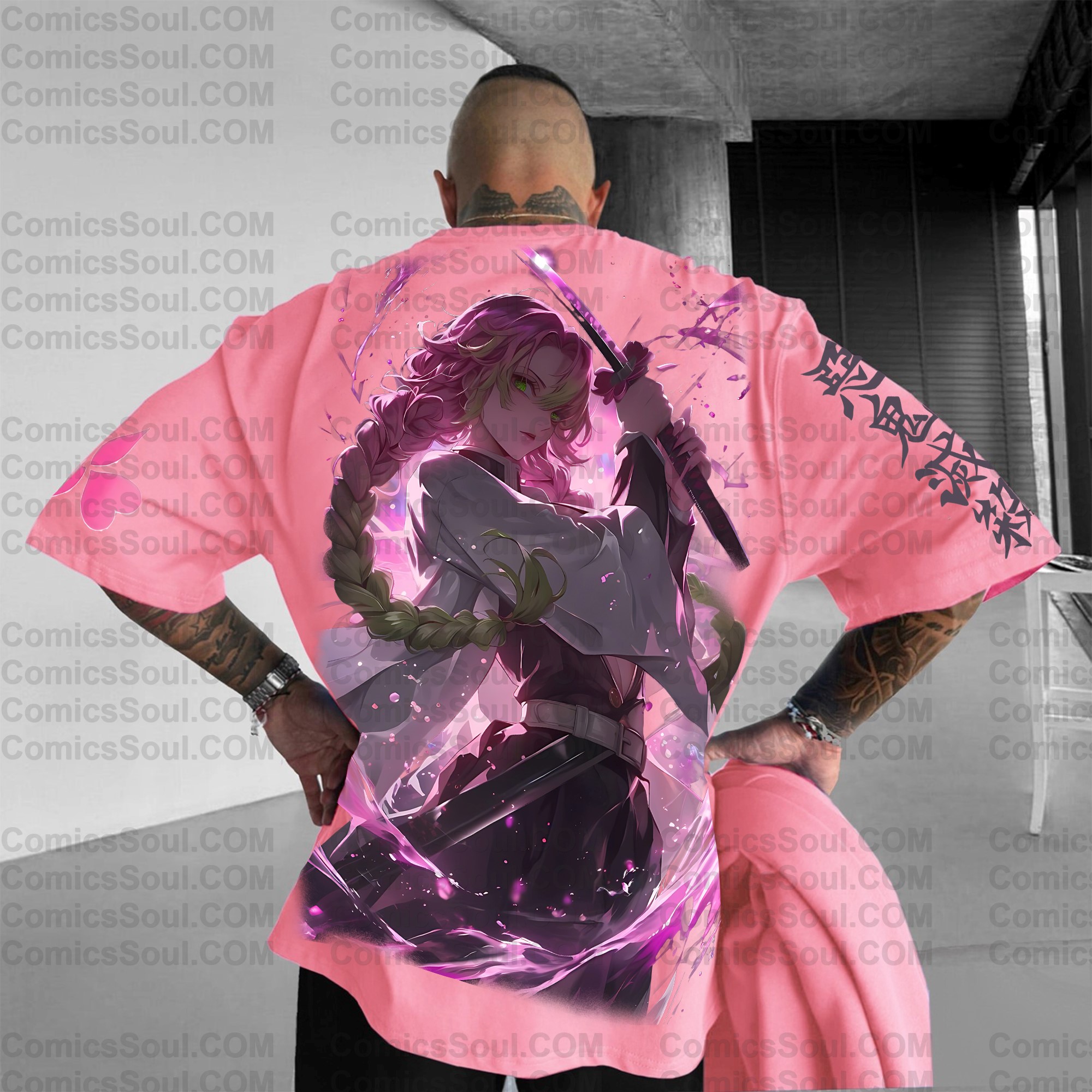 Unisex Anime Inspired Vintage T-Shirt| KNY