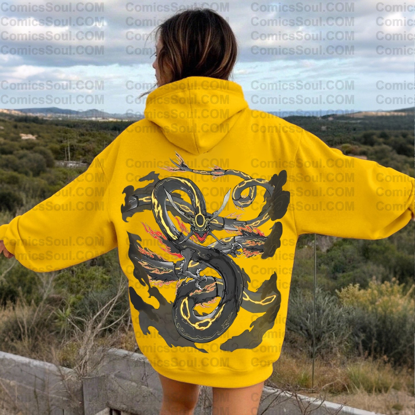 Unisex “Pokémon” Anime Graphic Streetwear Vintage Hoodie