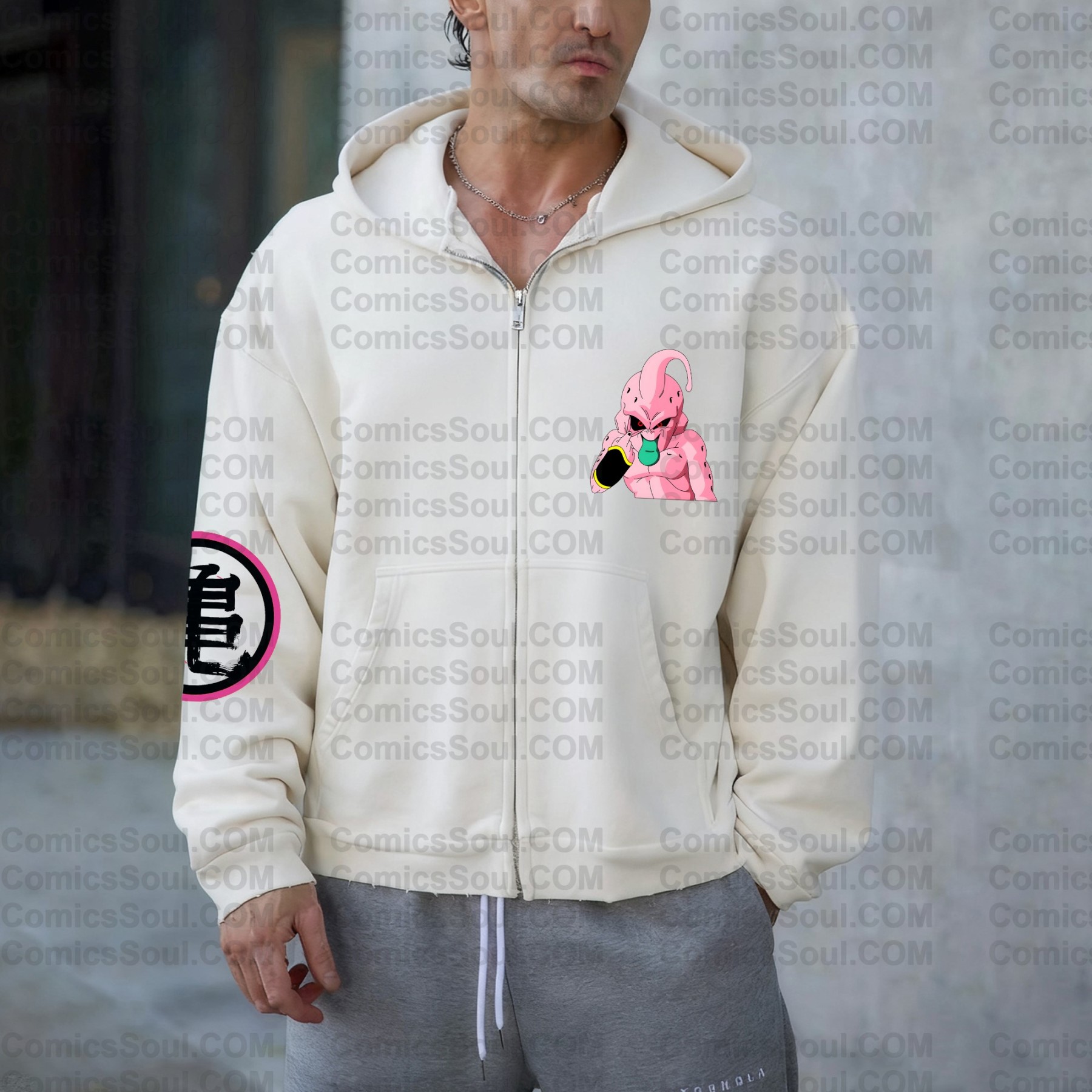 Unisex Graphic Streetwear Vintage Zipper Cardigan Plush Hoodie