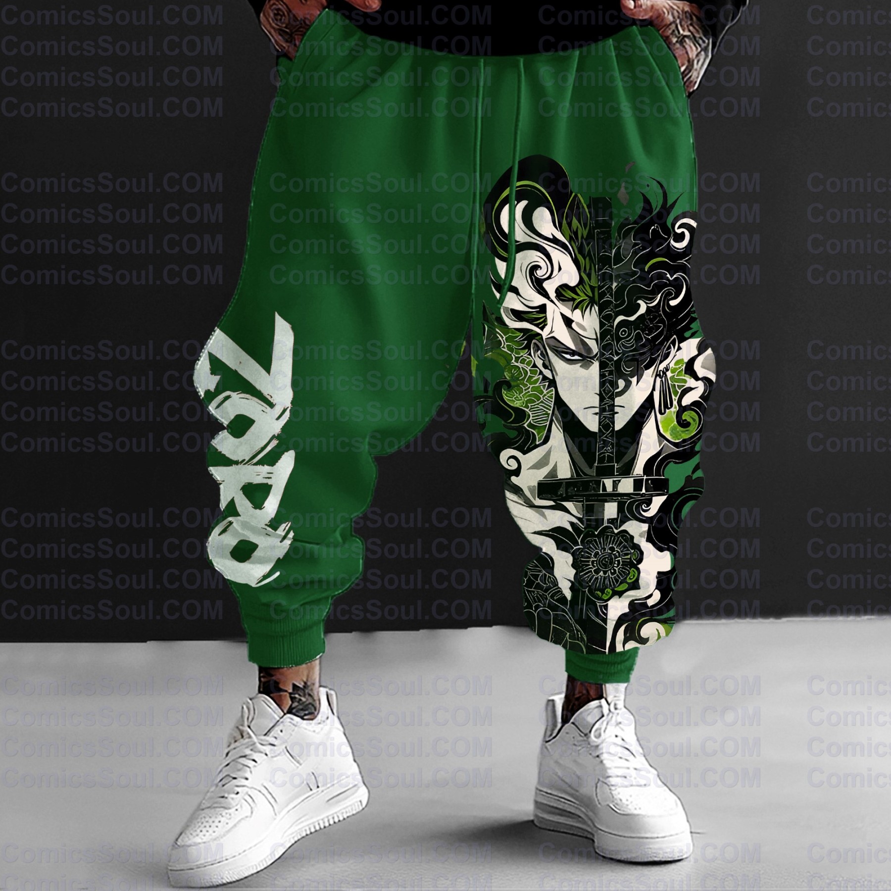 Unisex Casual Anime Streetwear Pants