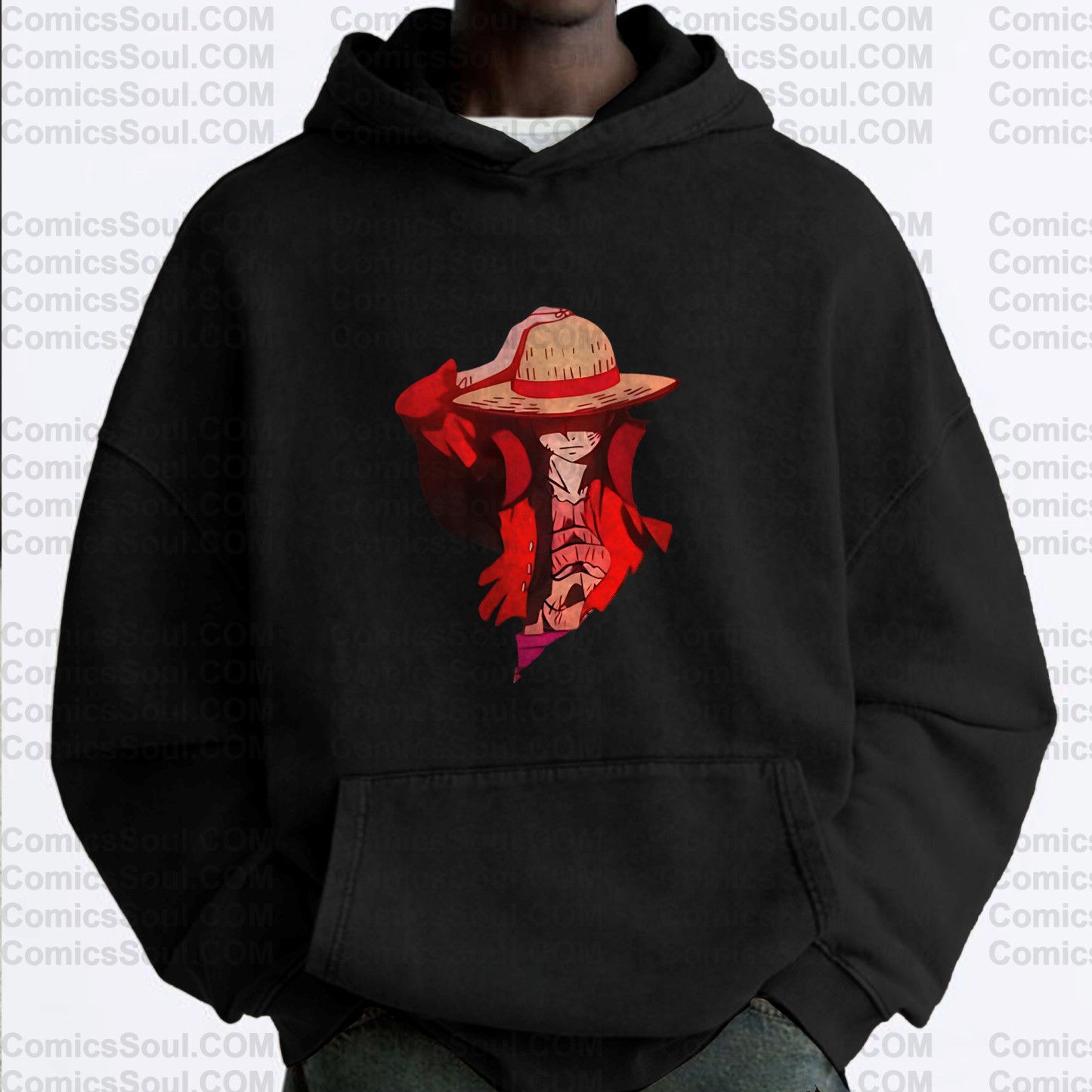 Vintage 3D Direct Inkjet Printed Washed Unisex Plush Hoodie